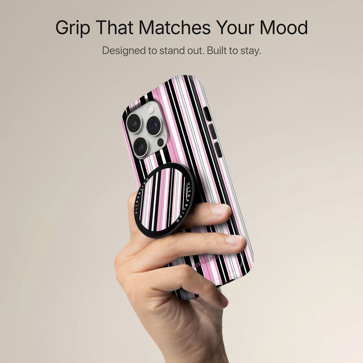 Taffy Stripe - MagSafe Phone Grip