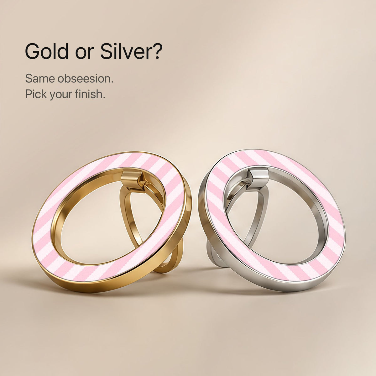 Sugar Stripe - MagSafe Ring