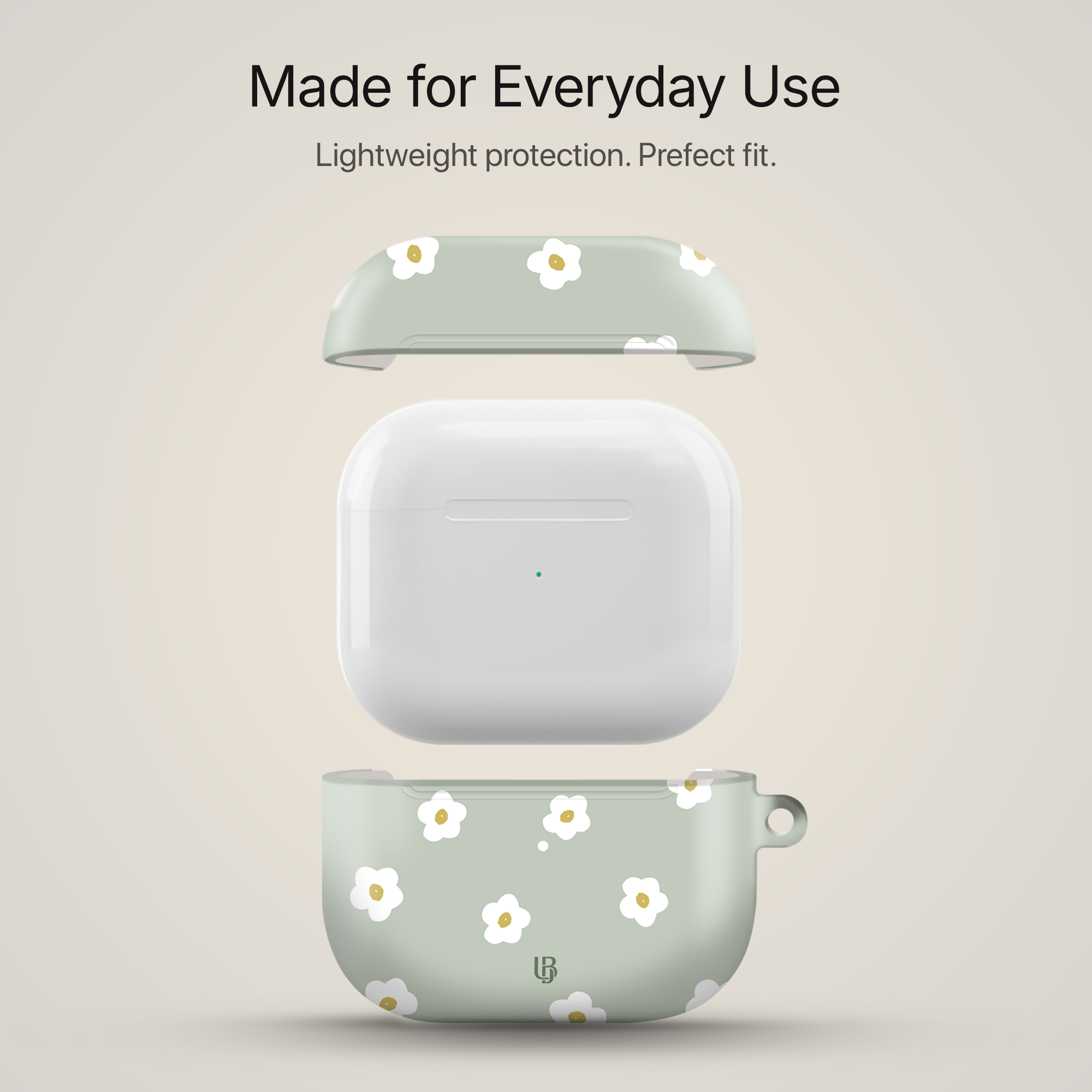 Daisy Pop Ultrabling AirPods case side view