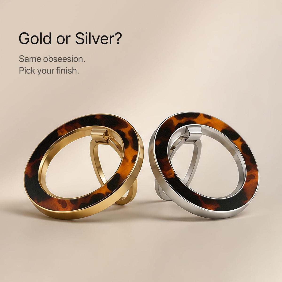 Amber Tortoise - MagSafe Ring