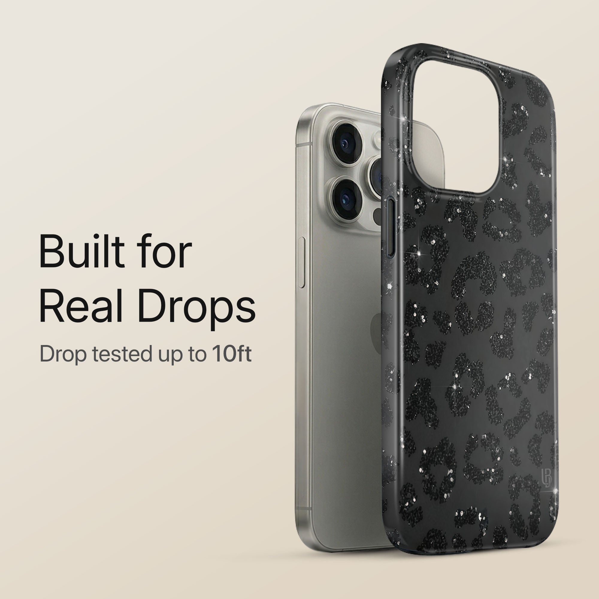 Black Stardust Ultrabling eclipse case angled front view
