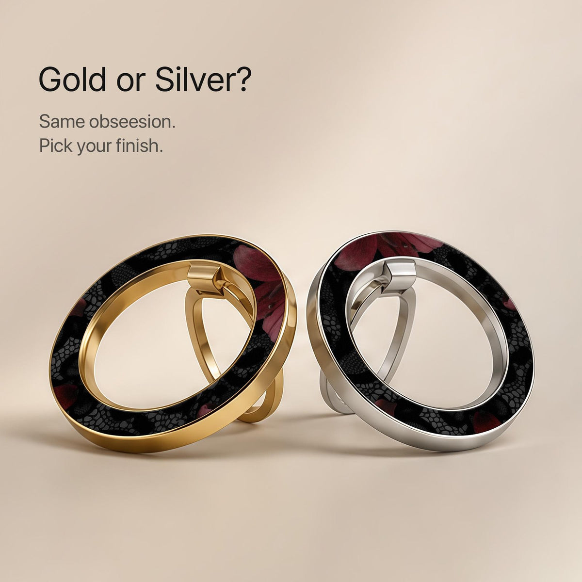 Midnight Scarlet - MagSafe Ring