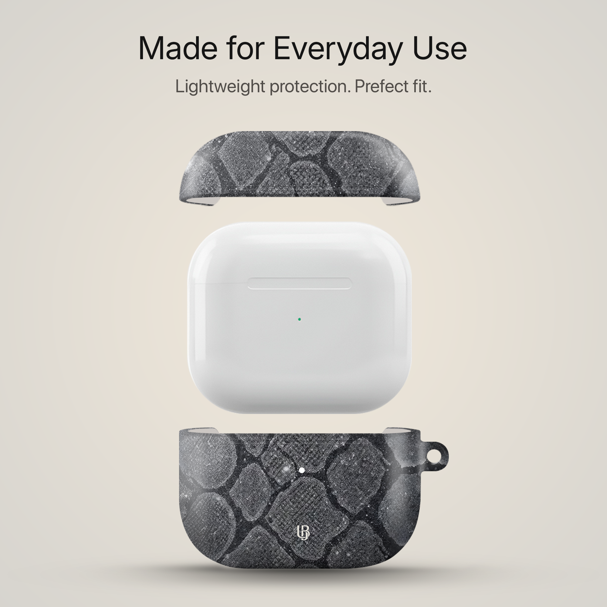 Ash Python Ultrabling AirPods case side view