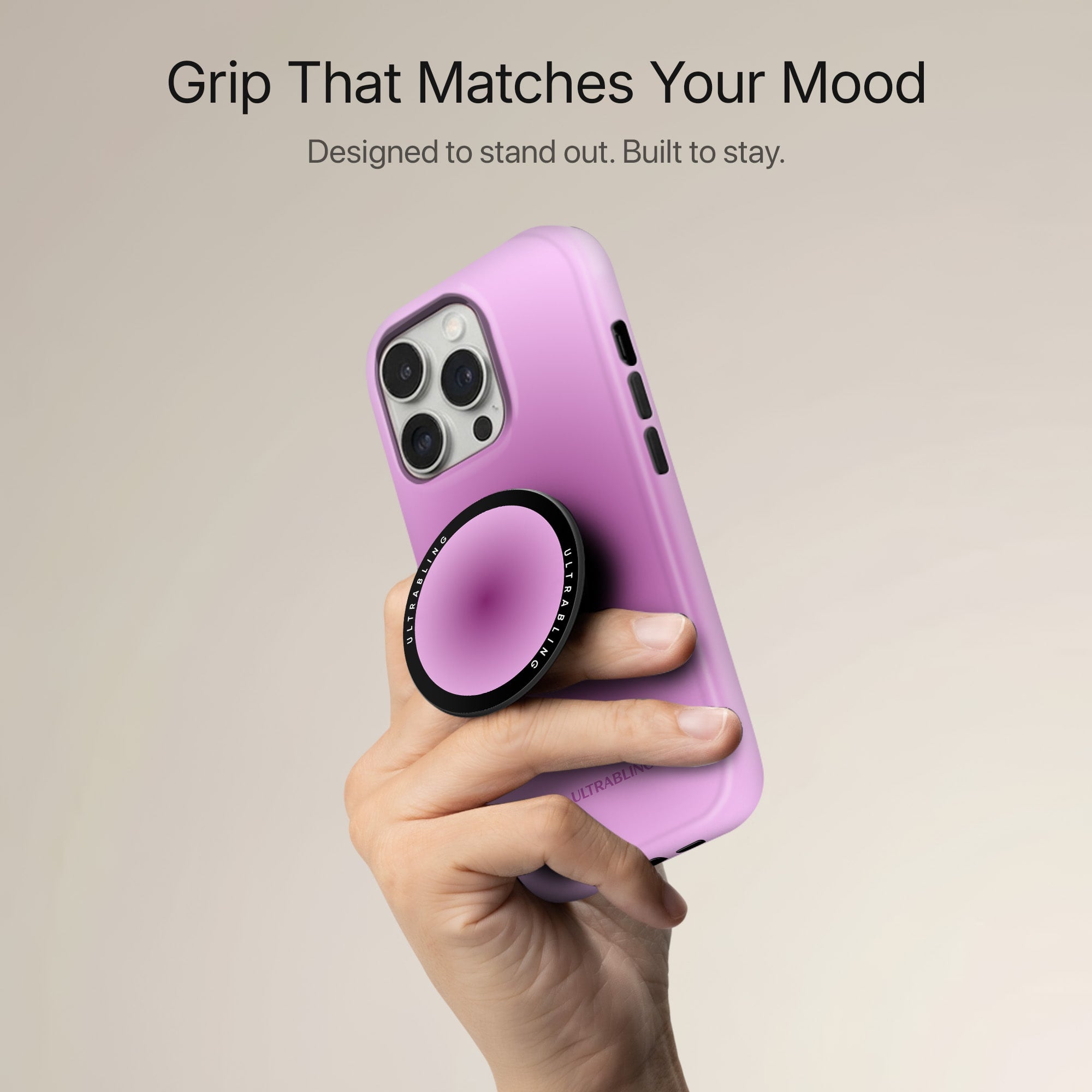 Amethyst Haze - MagSafe Phone Grip