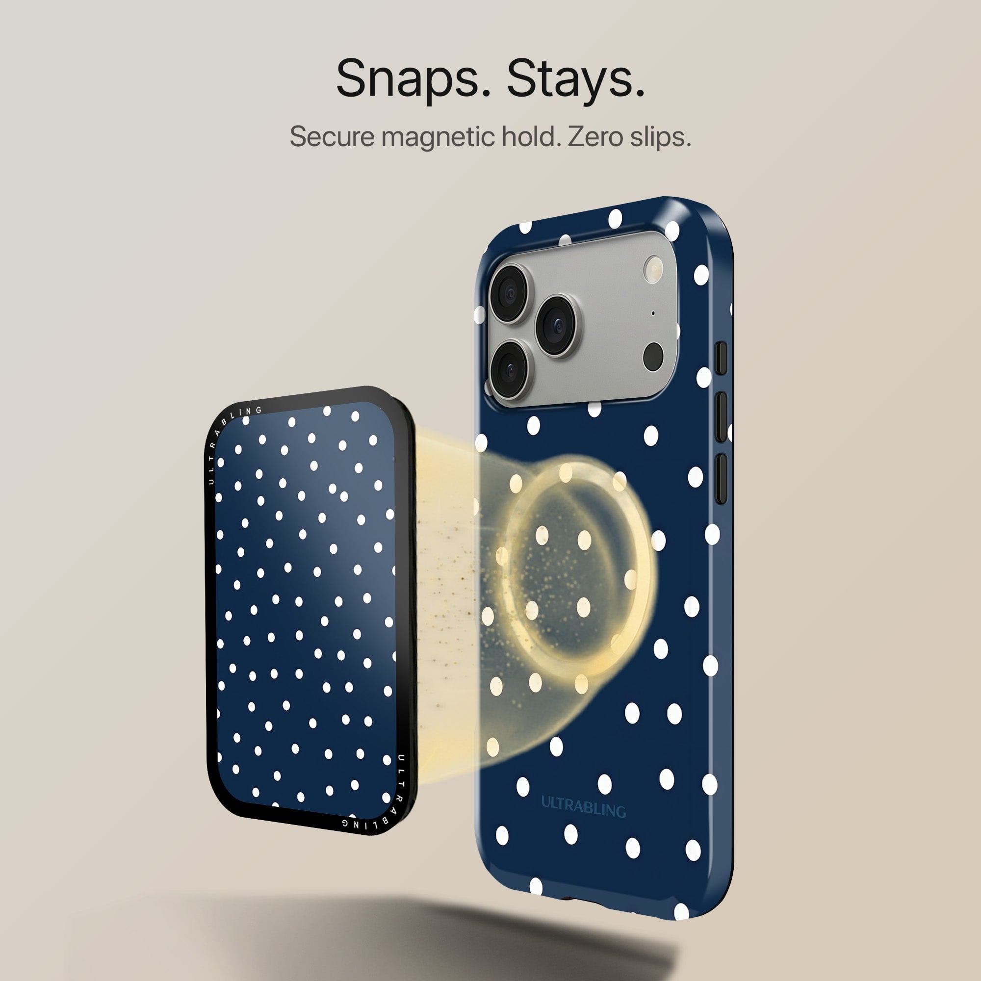 Stardust Noir - MagSafe Wallet