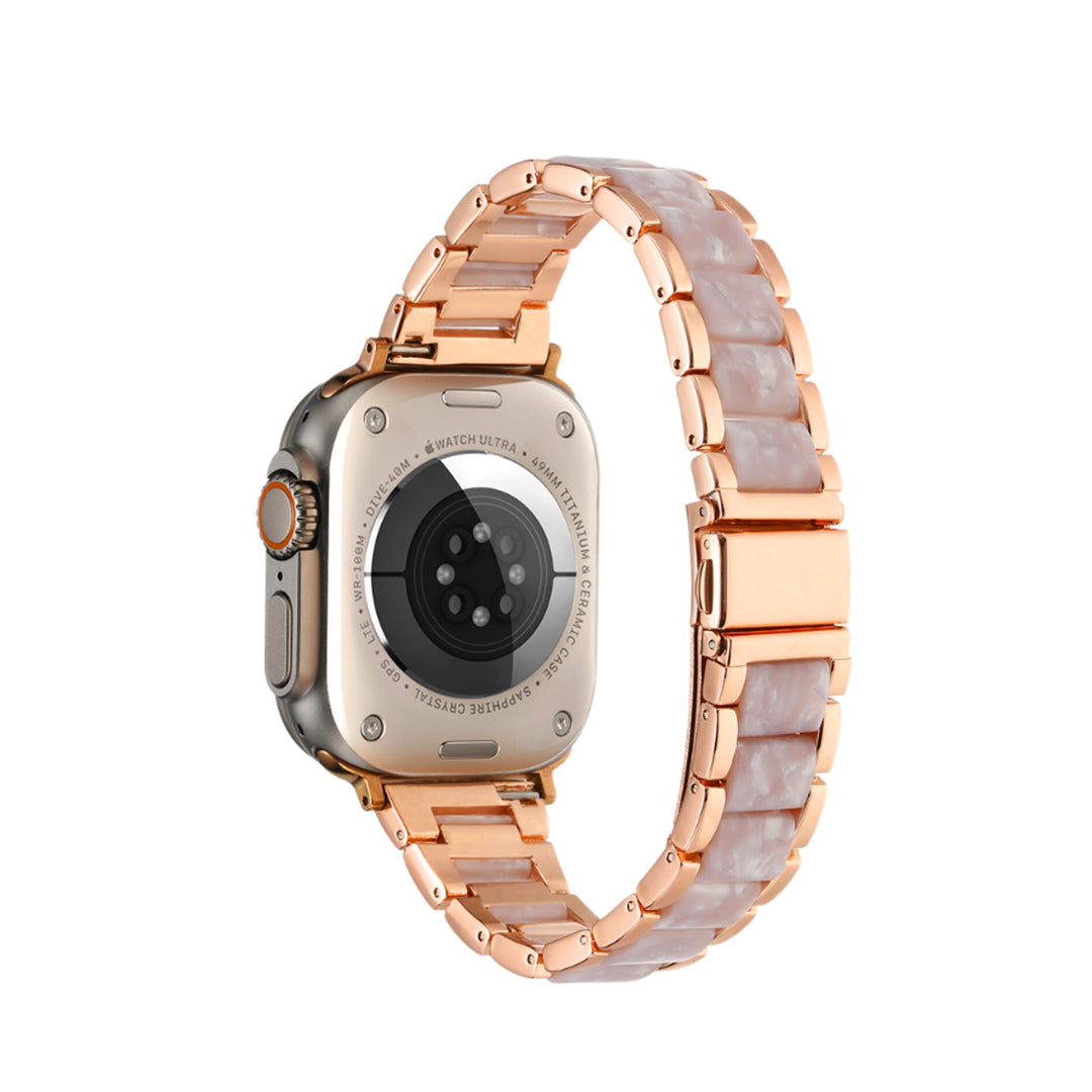 Rose Gold Seashell Apple Watch Band