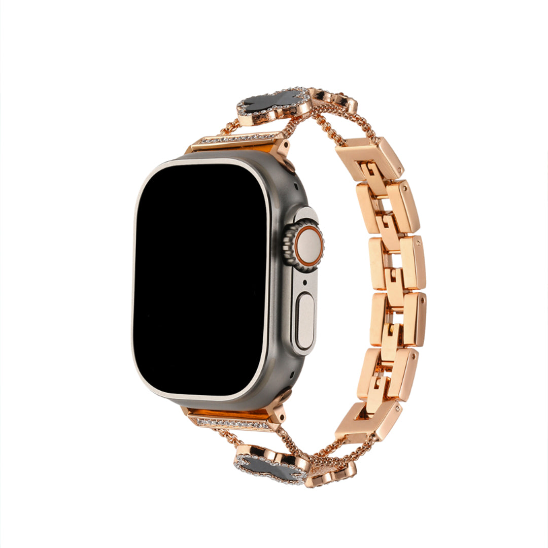 Rose Gold Clover Apple Watch Band