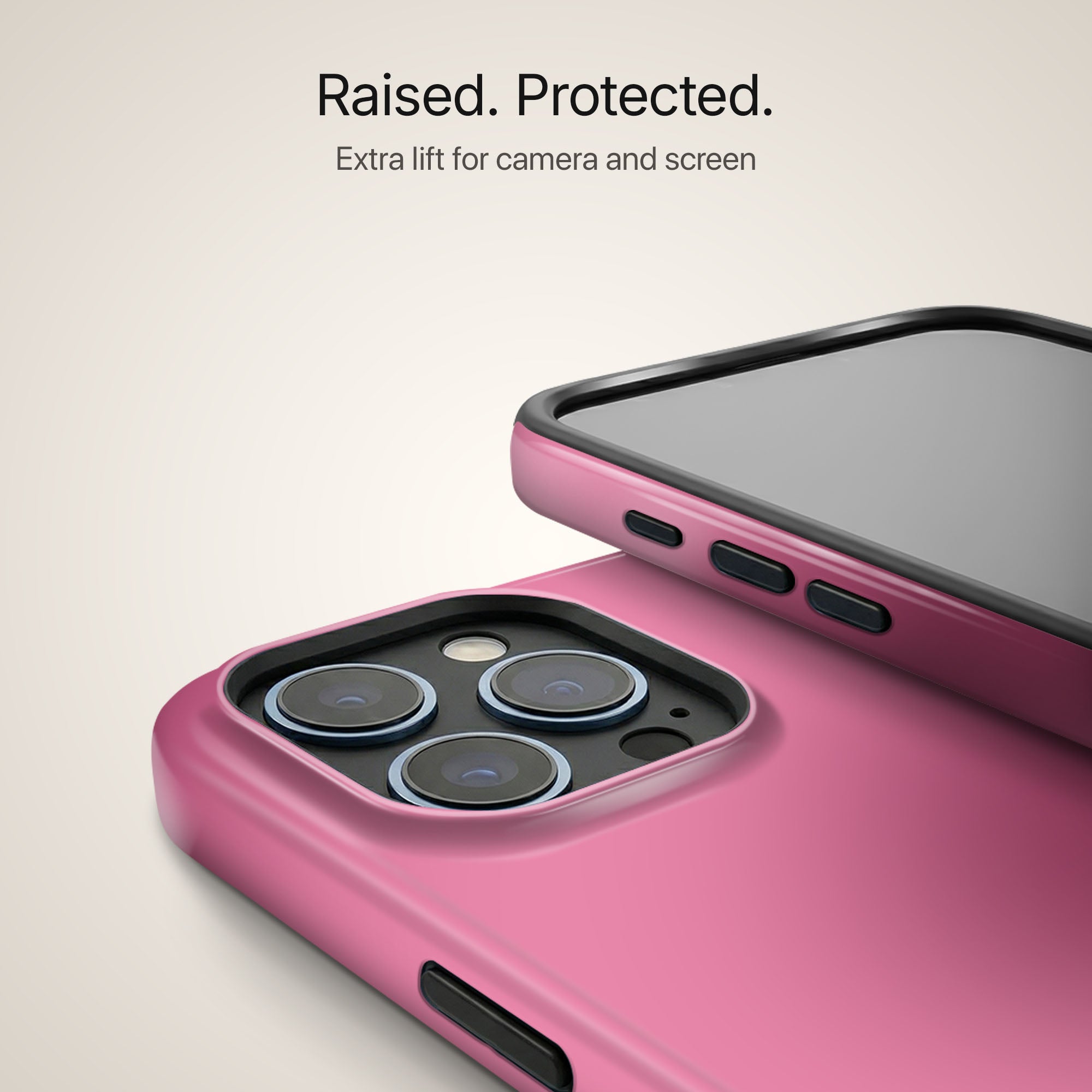 Pink Fade Ultrabling design close-up on eclipse case