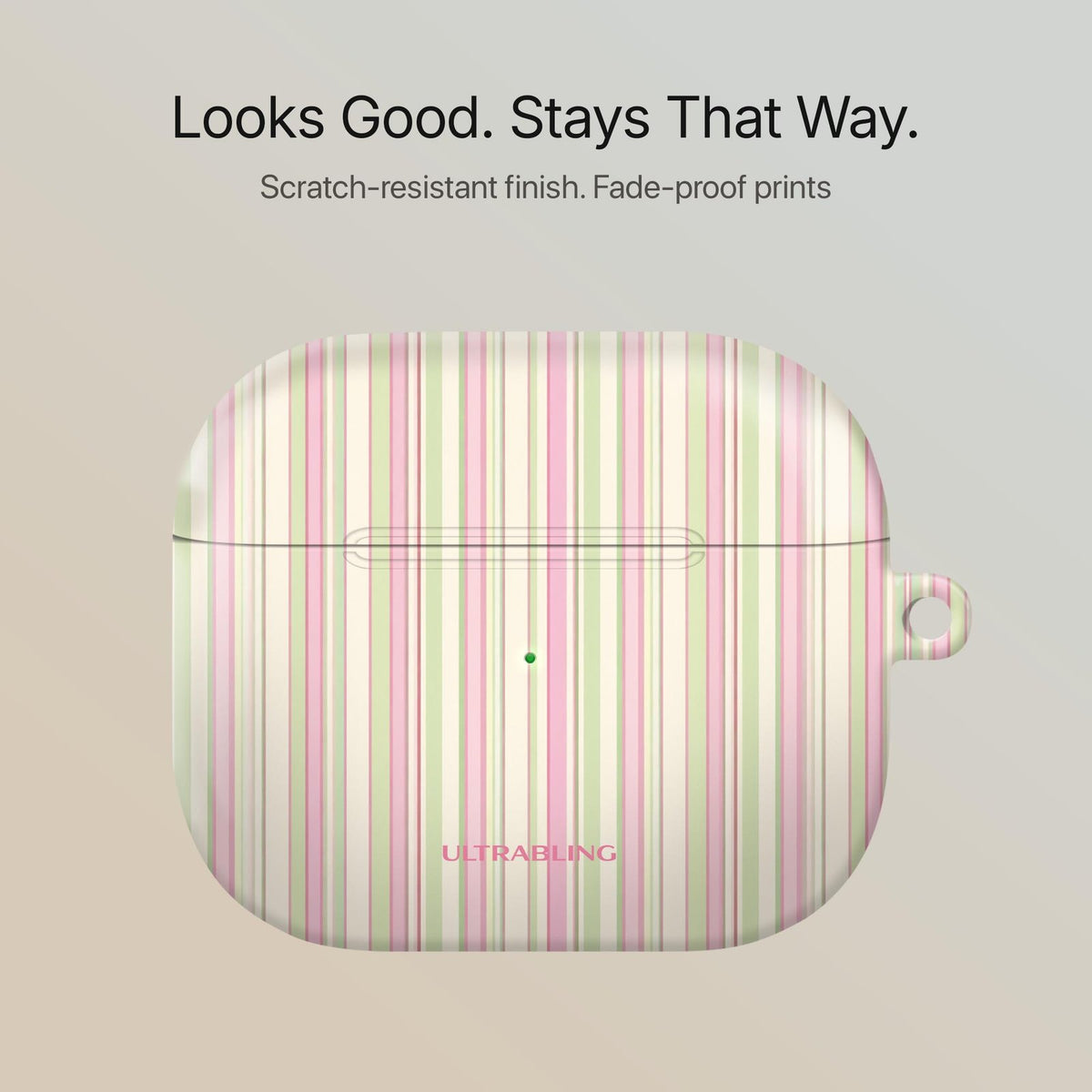 Butter Stripe - AirPods Case