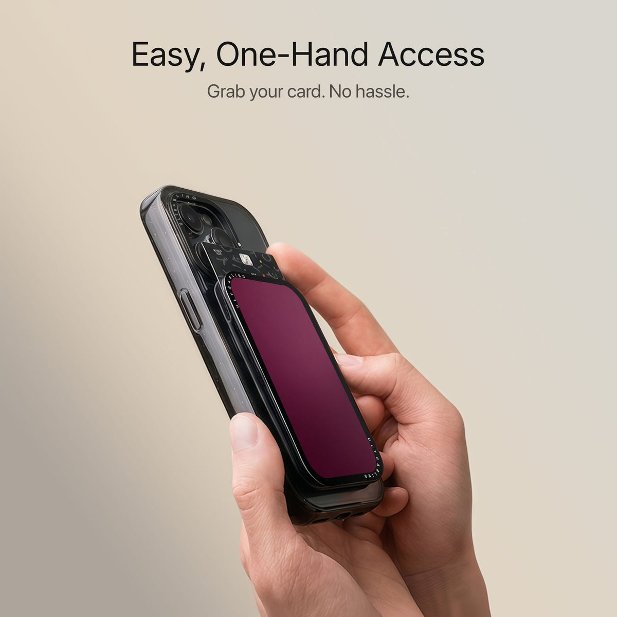 Oxblood - MagSafe Wallet