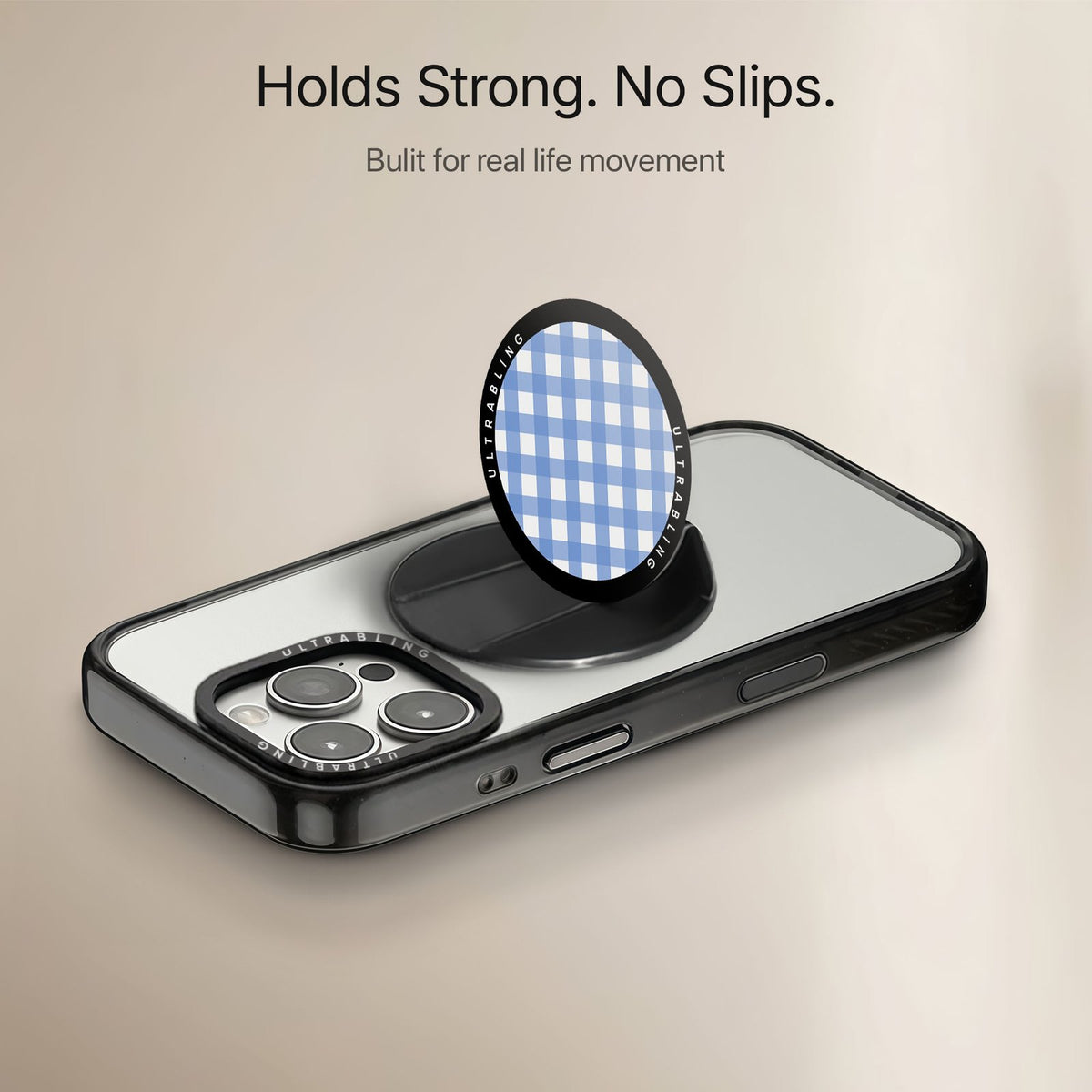 Picnic Blue - MagSafe Phone Grip