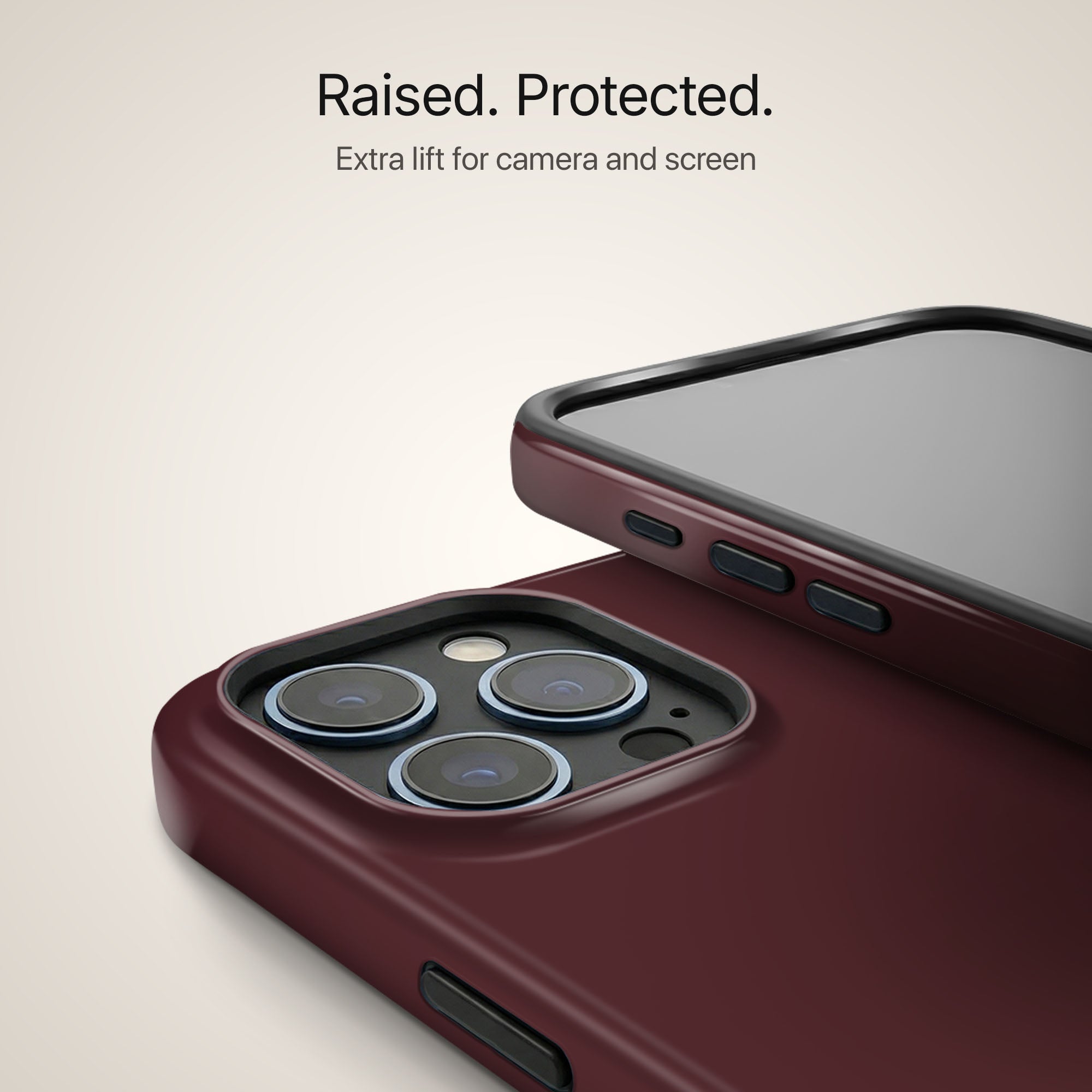 Wine Gloss Ultrabling design close-up on eclipse case