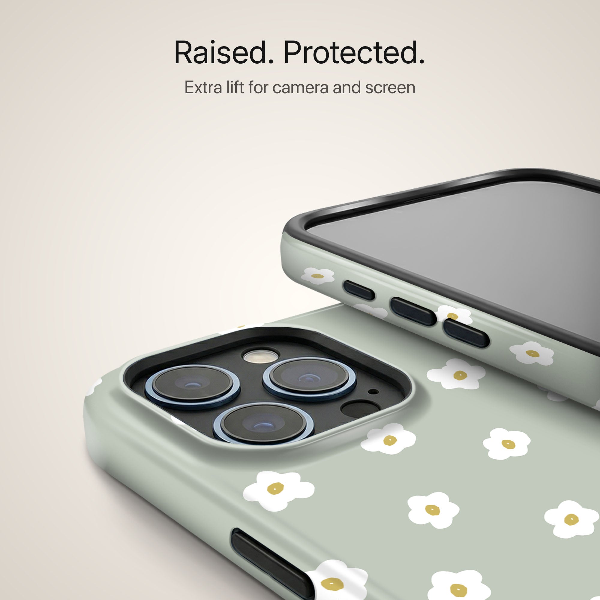 Daisy Pop Ultrabling design close-up on eclipse case