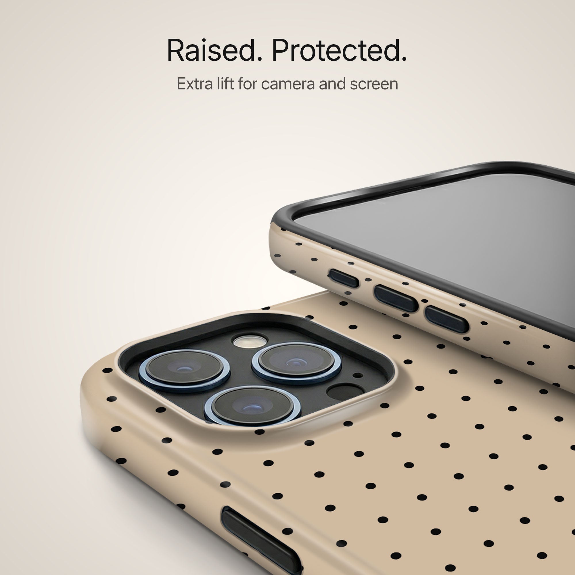 Vanilla Dots Ultrabling design close-up on eclipse case