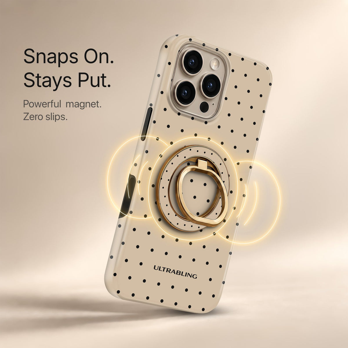 Vanilla Dots - MagSafe Ring