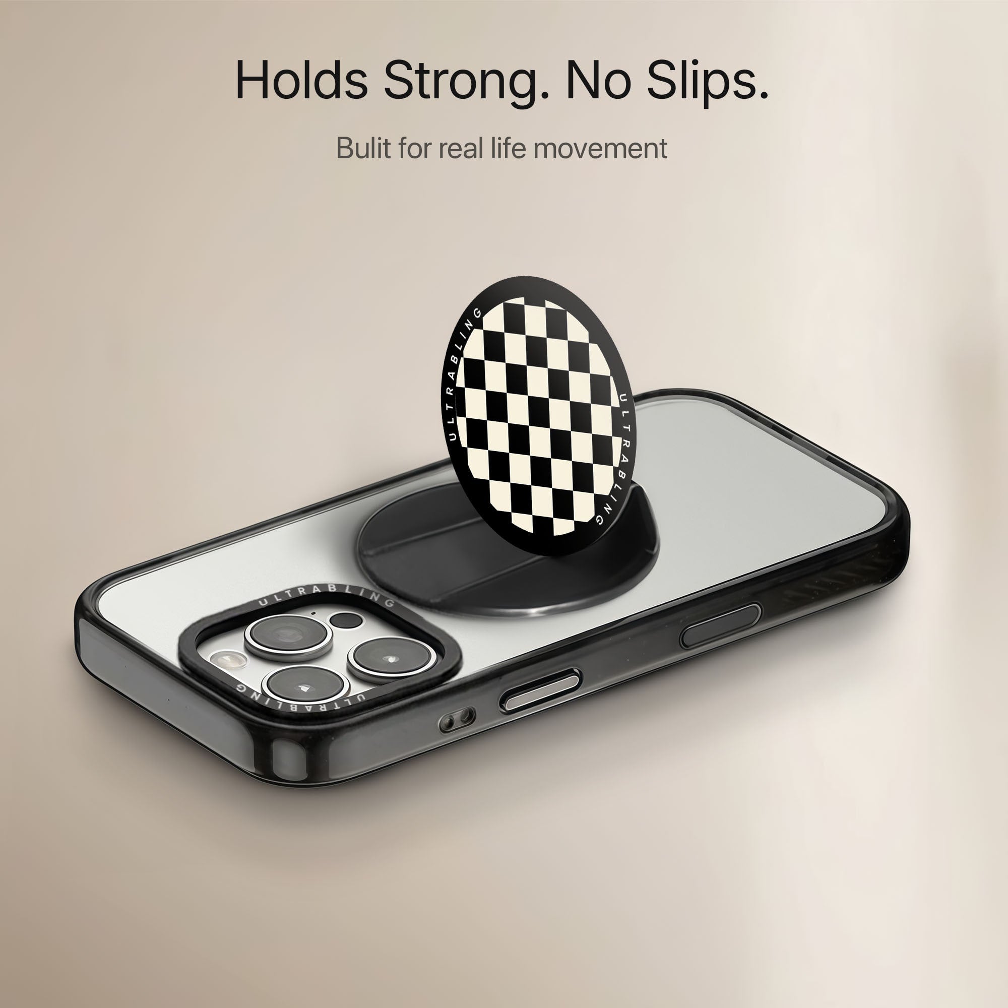 Espresso Check - MagSafe Phone Grip