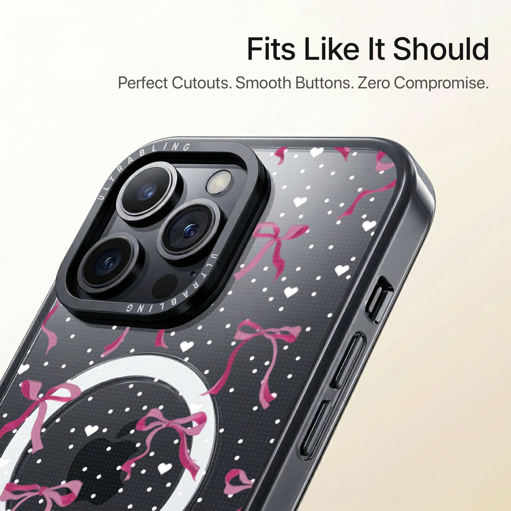 Pixie Dust Ultrabling Aura iPhone case close-up design detail