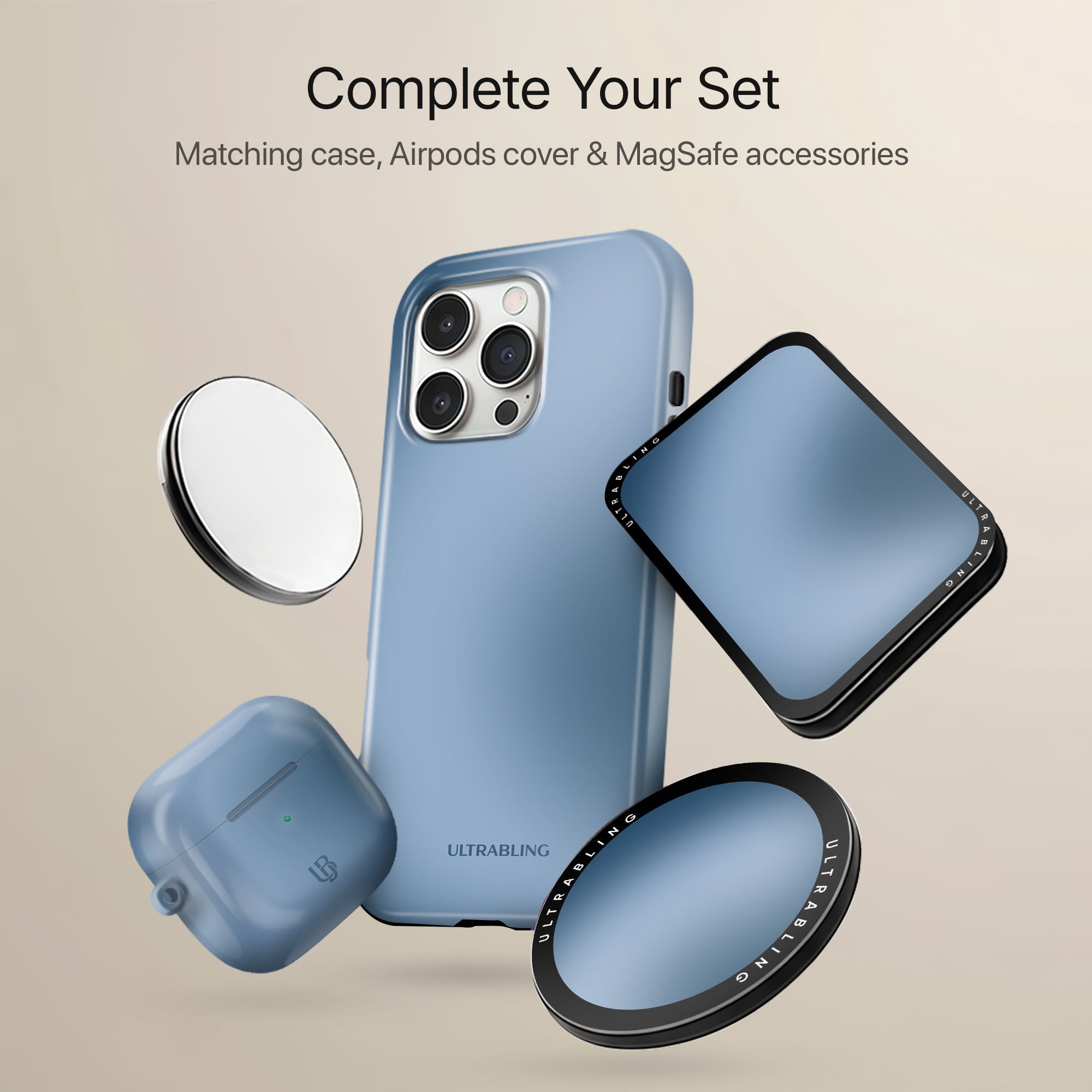 Sky Fade Ultrabling tough AirPods case