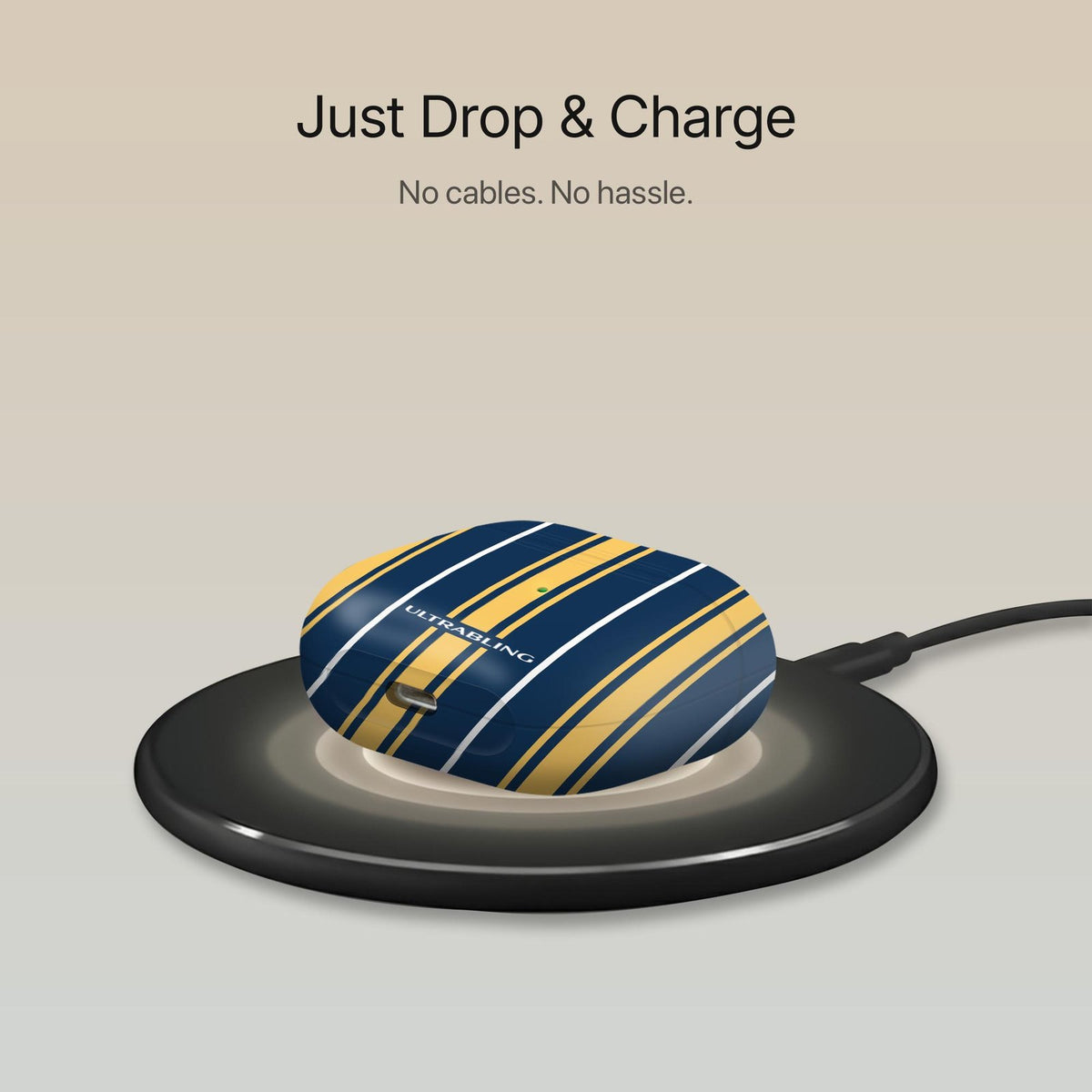 Harbor Stripe - AirPods Case