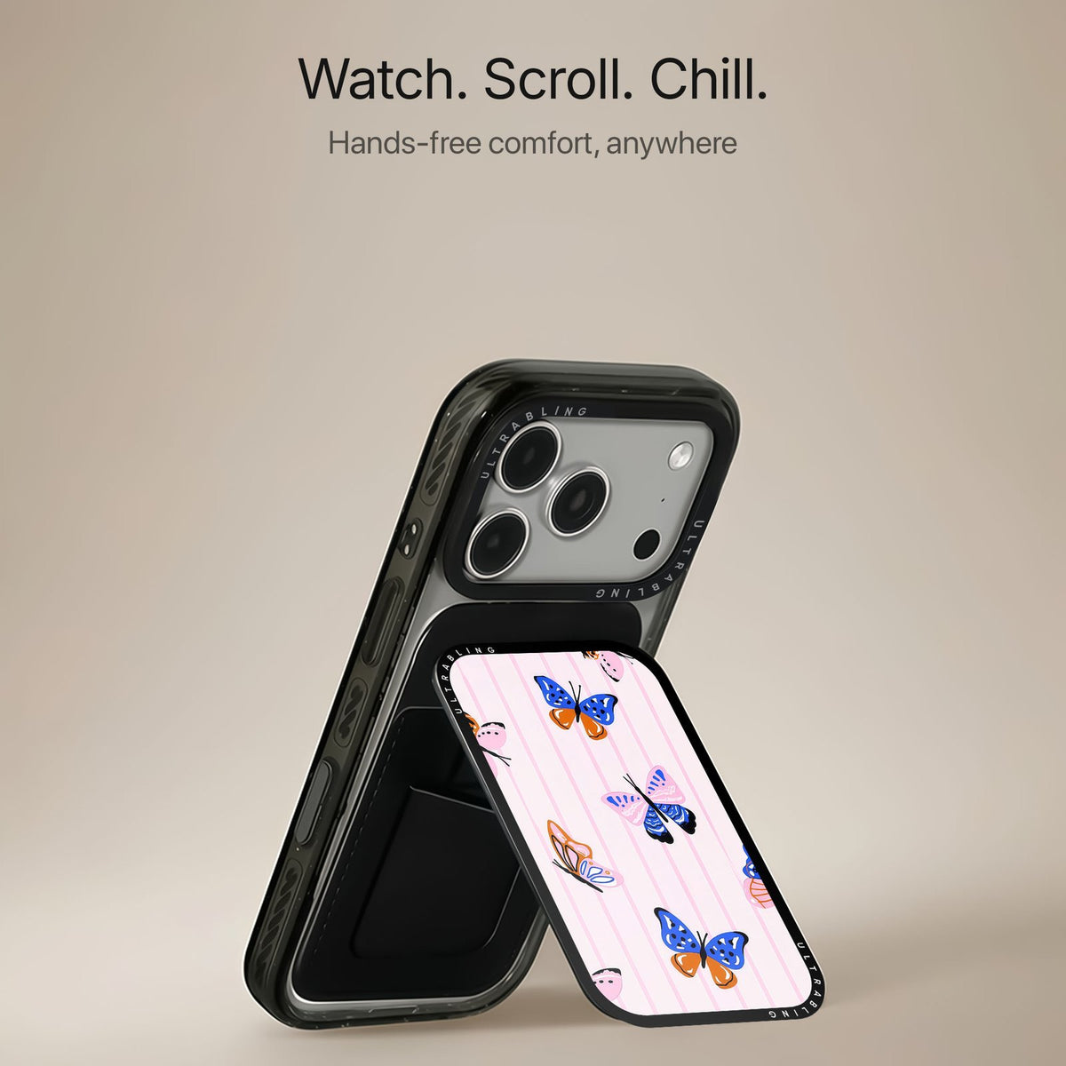 Butterfly Stripe - MagSafe Wallet