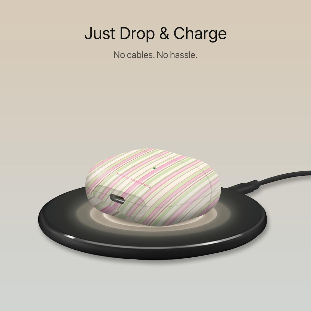 Butter Stripe - AirPods Case