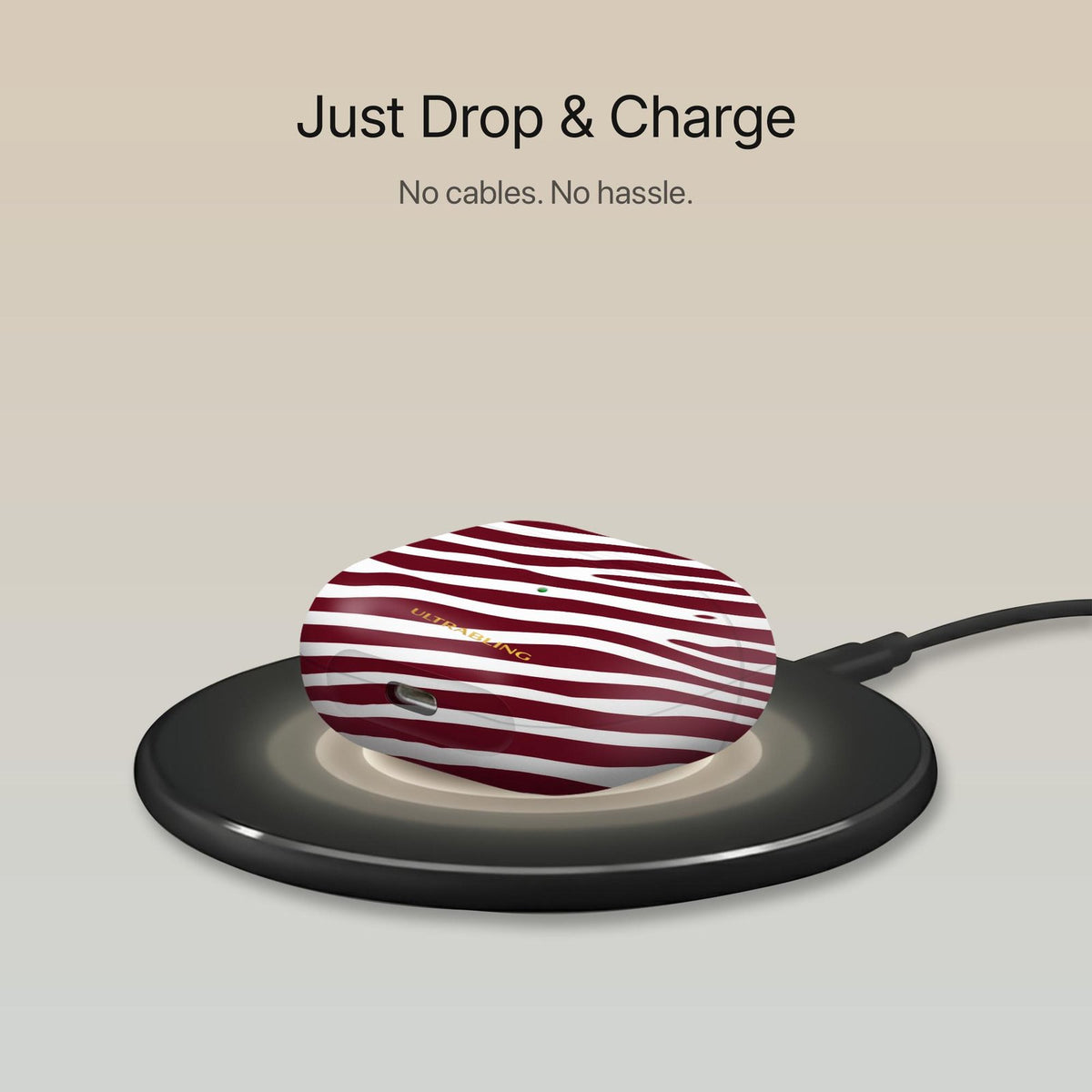 Wine Zebra - AirPods Case