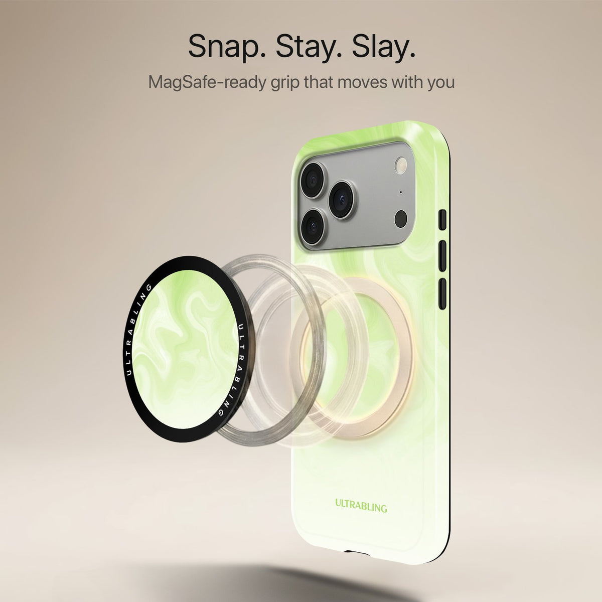 Mint Melt - MagSafe Phone Grip