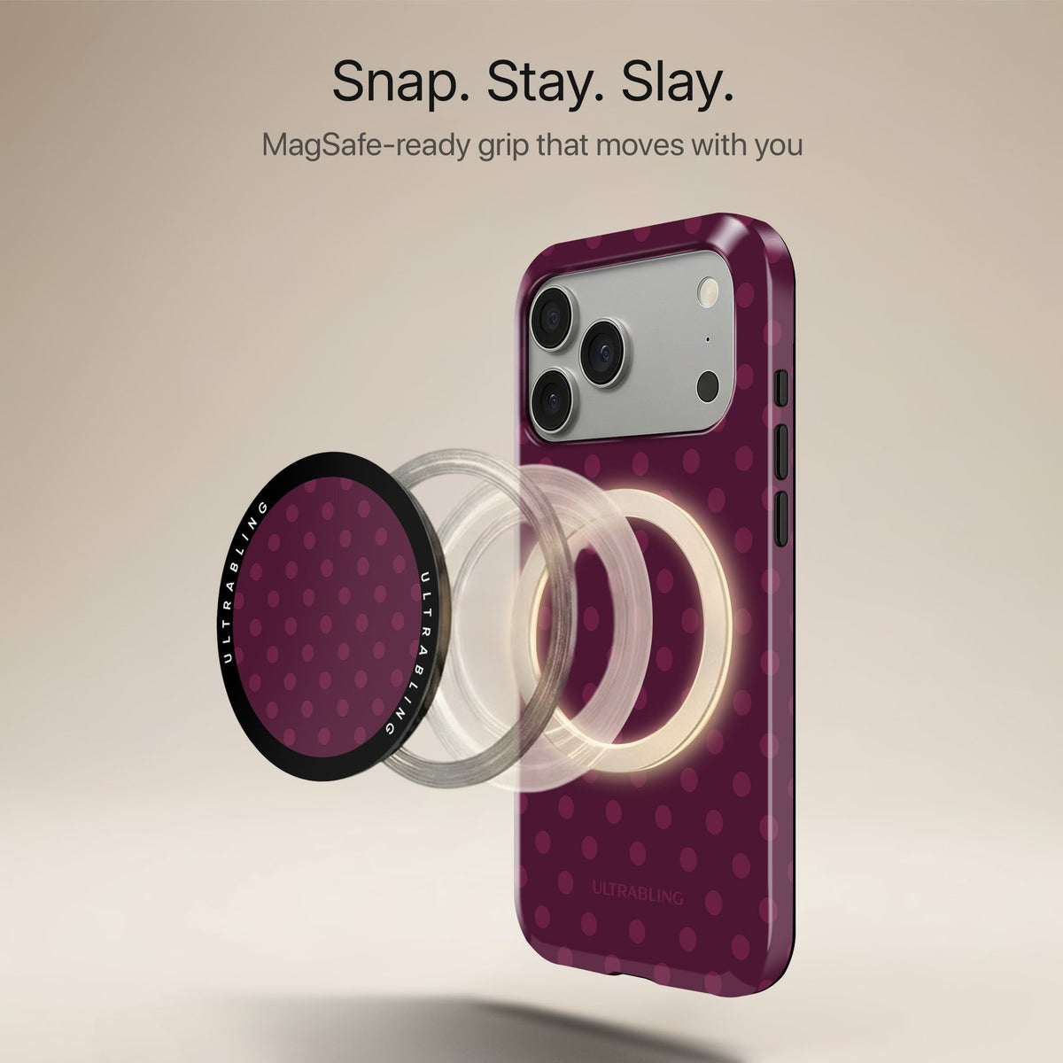 Mulberry - MagSafe Phone Grip