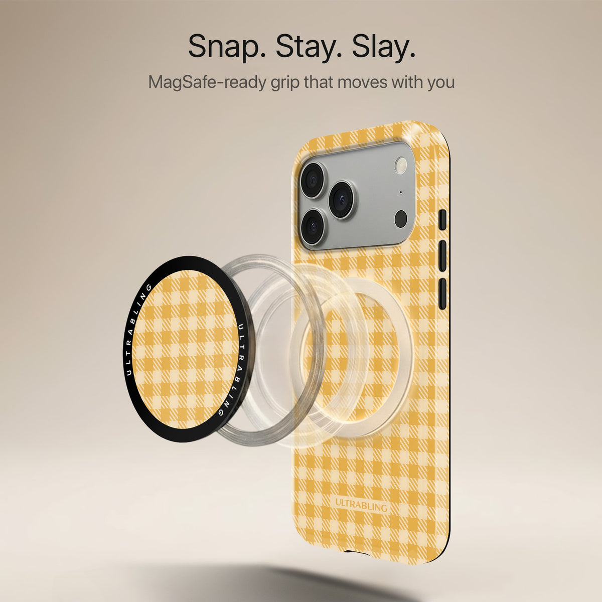 Honey Check - MagSafe Phone Grip