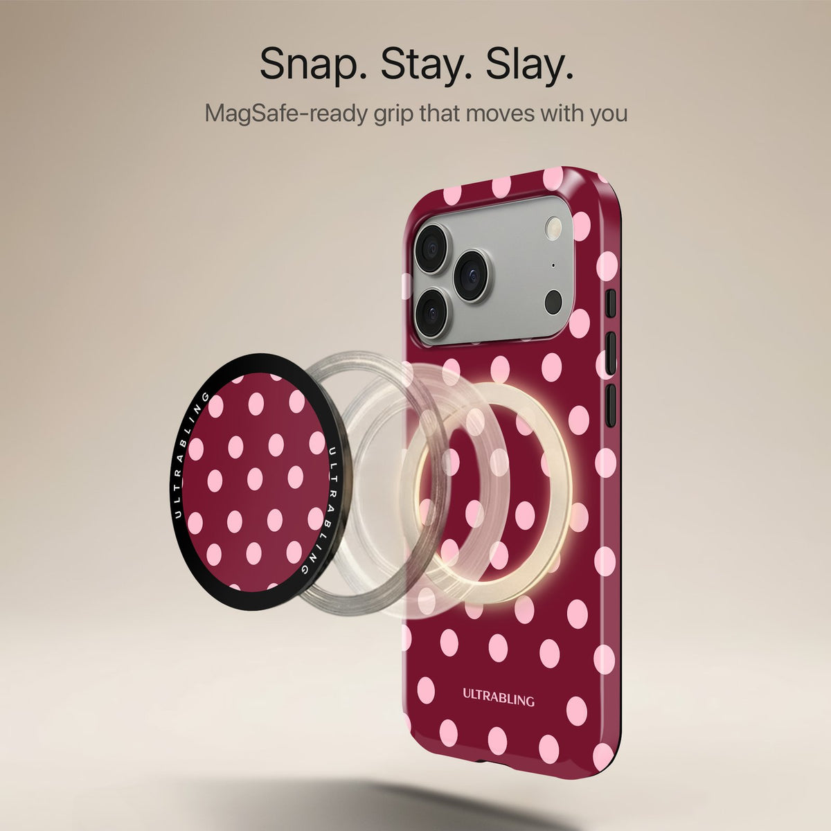 Berry Dot - MagSafe Phone Grip