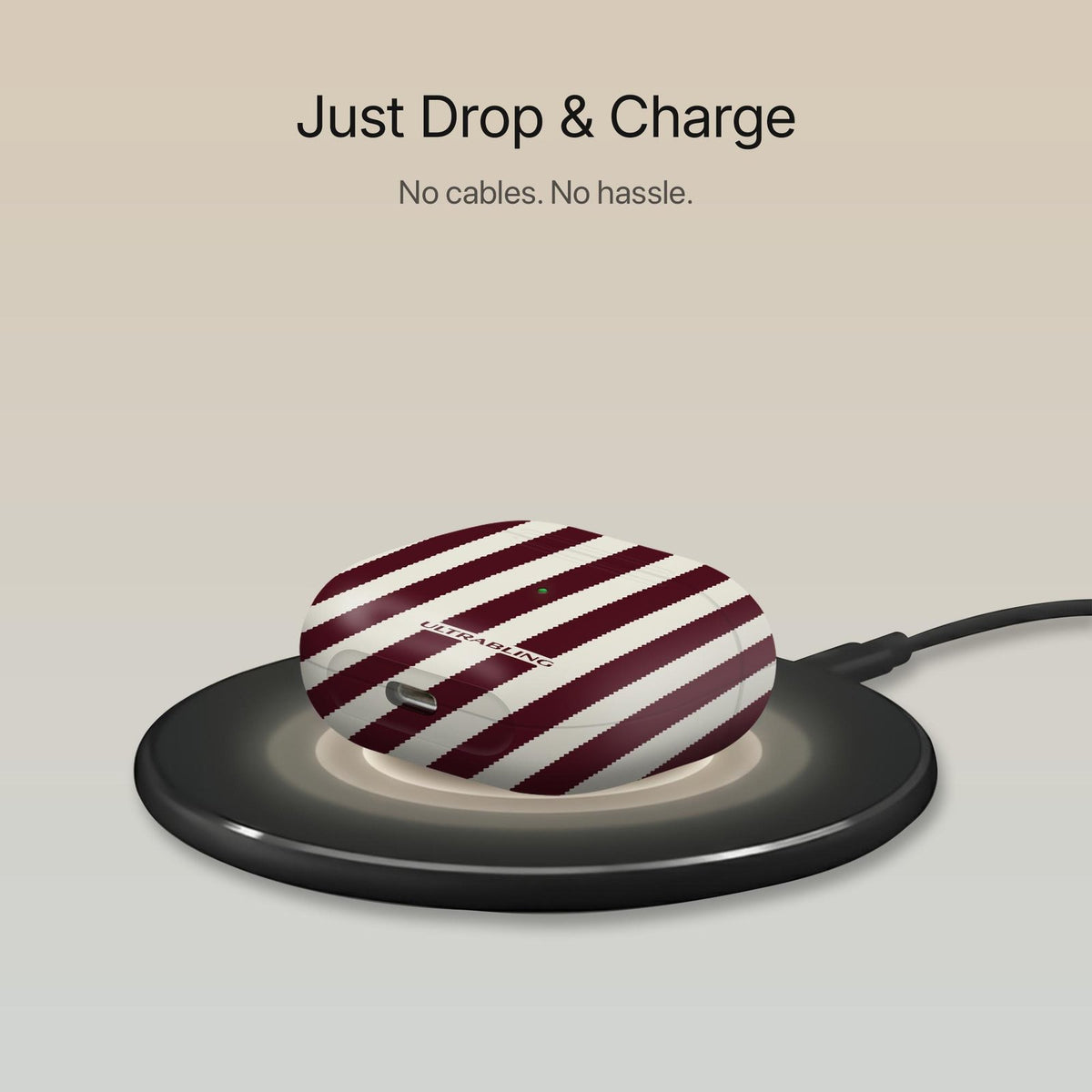 Bistro Stripe - AirPods Case