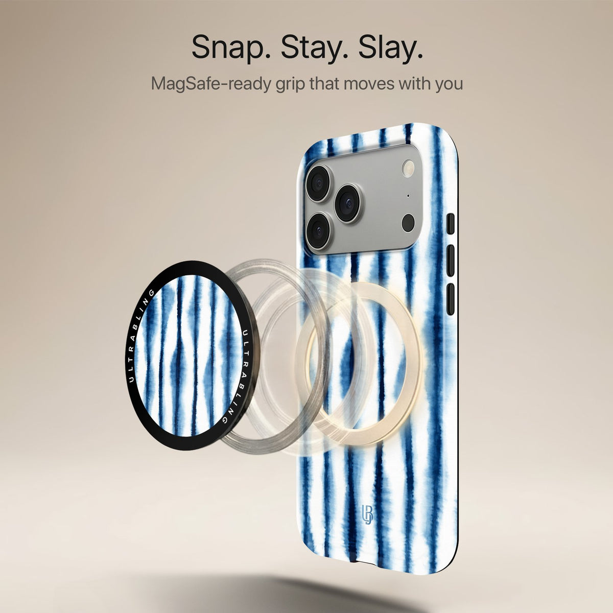 Denim Wash - MagSafe Phone Grip