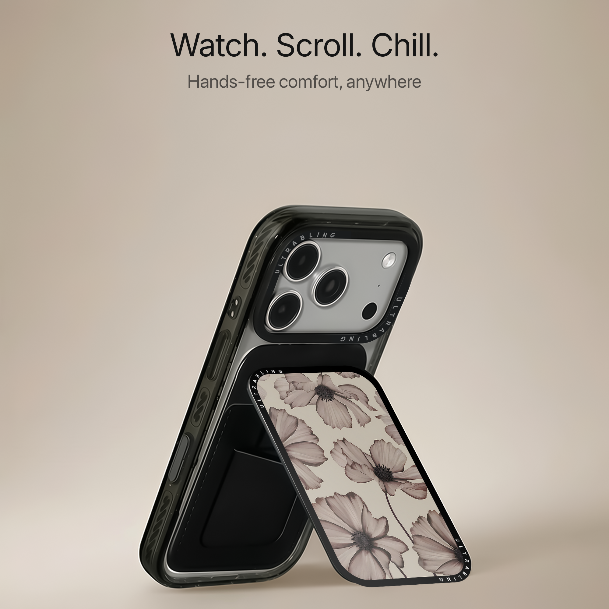 Soft Bloom MagSafe Wallet - Angle View