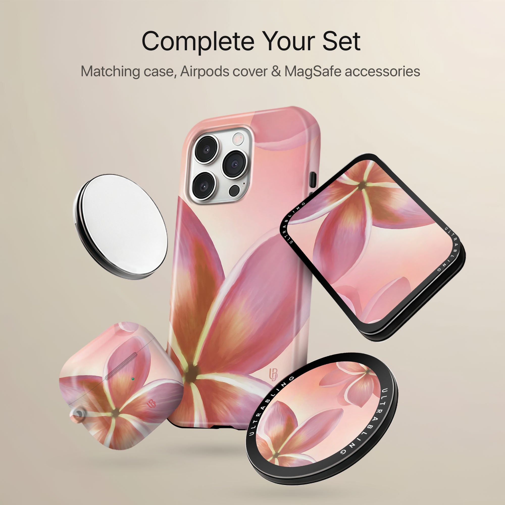 Pink Orchid Ultrabling camera ring detail on eclipse case