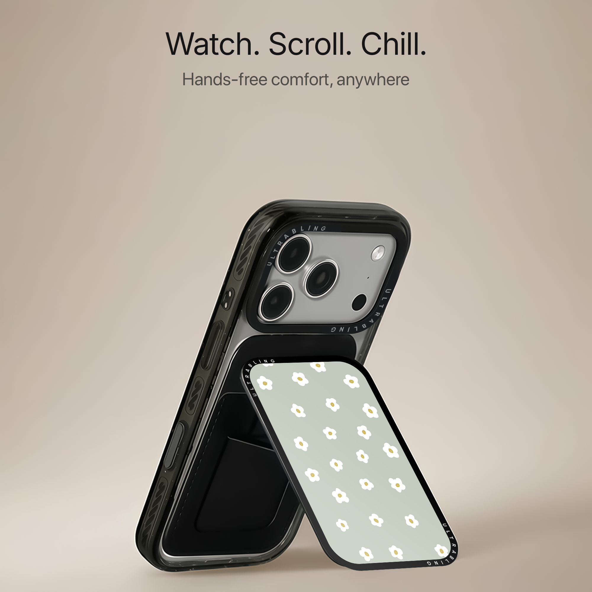 Daisy Pop MagSafe Wallet - Angle View