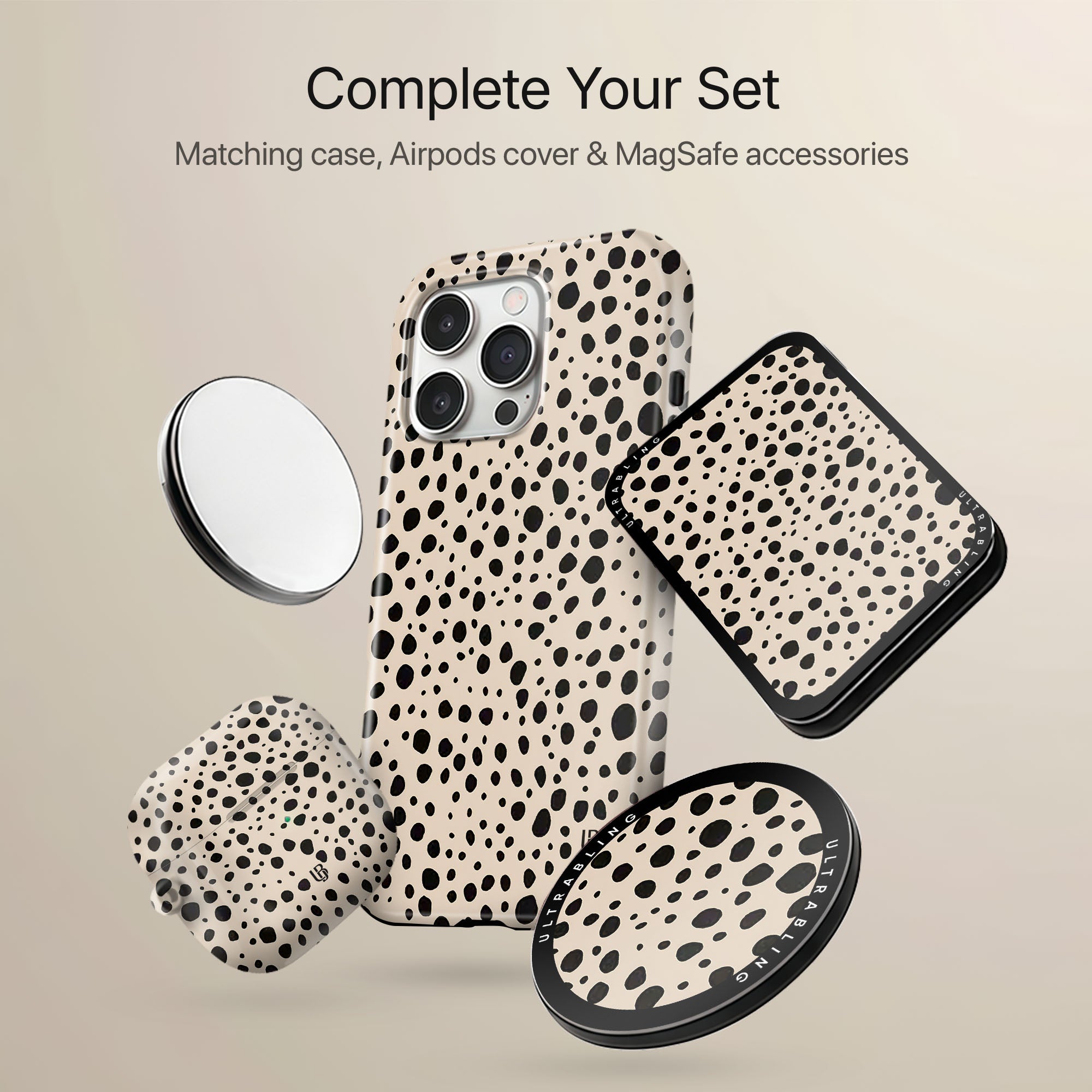 Speckled Sand Ultrabling camera ring detail on eclipse case