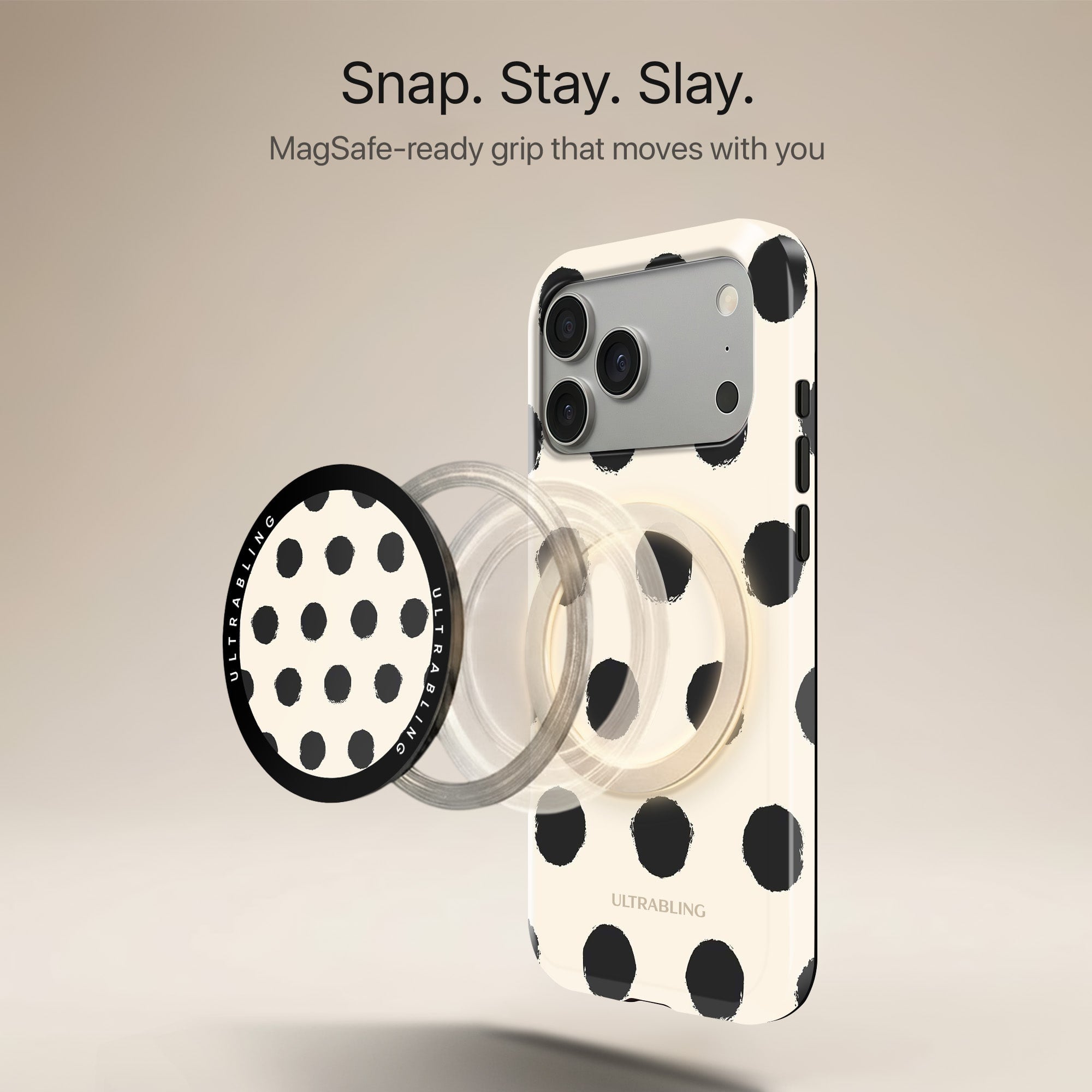 Midnight Confetti - MagSafe Phone Grip