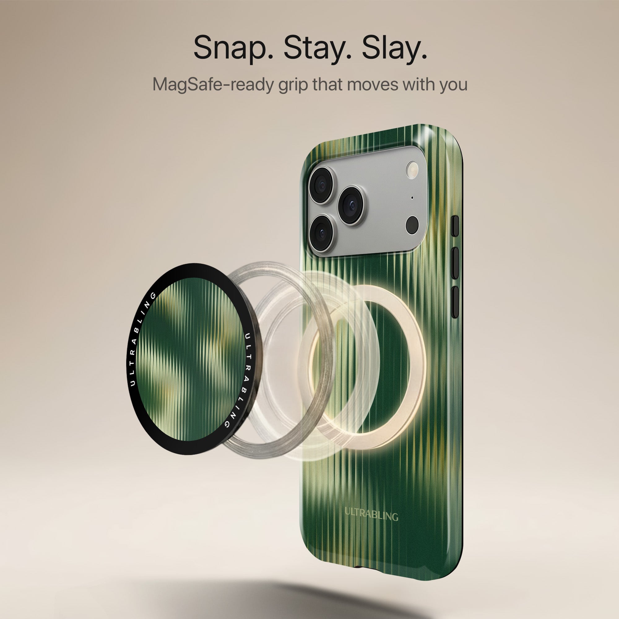 Emerald Mirage - MagSafe Phone Grip