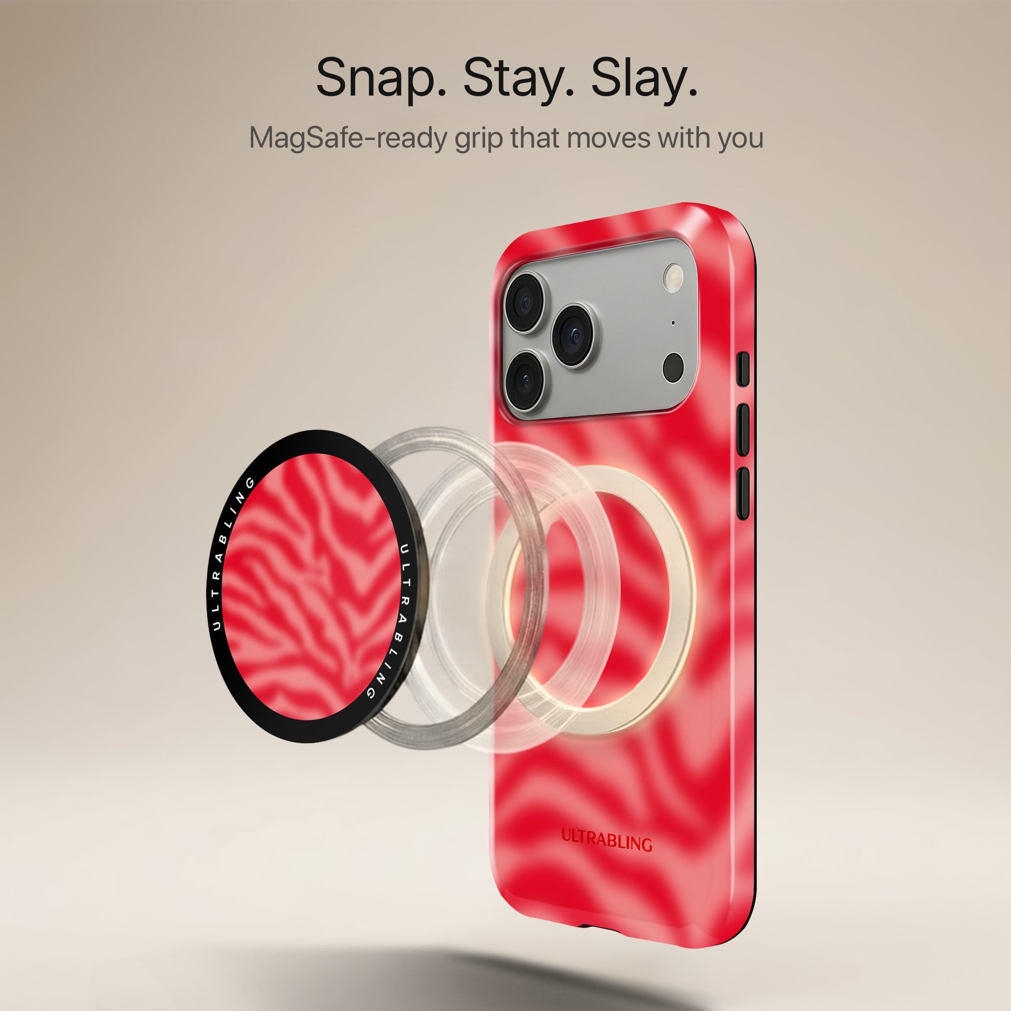 Cherry Trance - MagSafe Phone Grip
