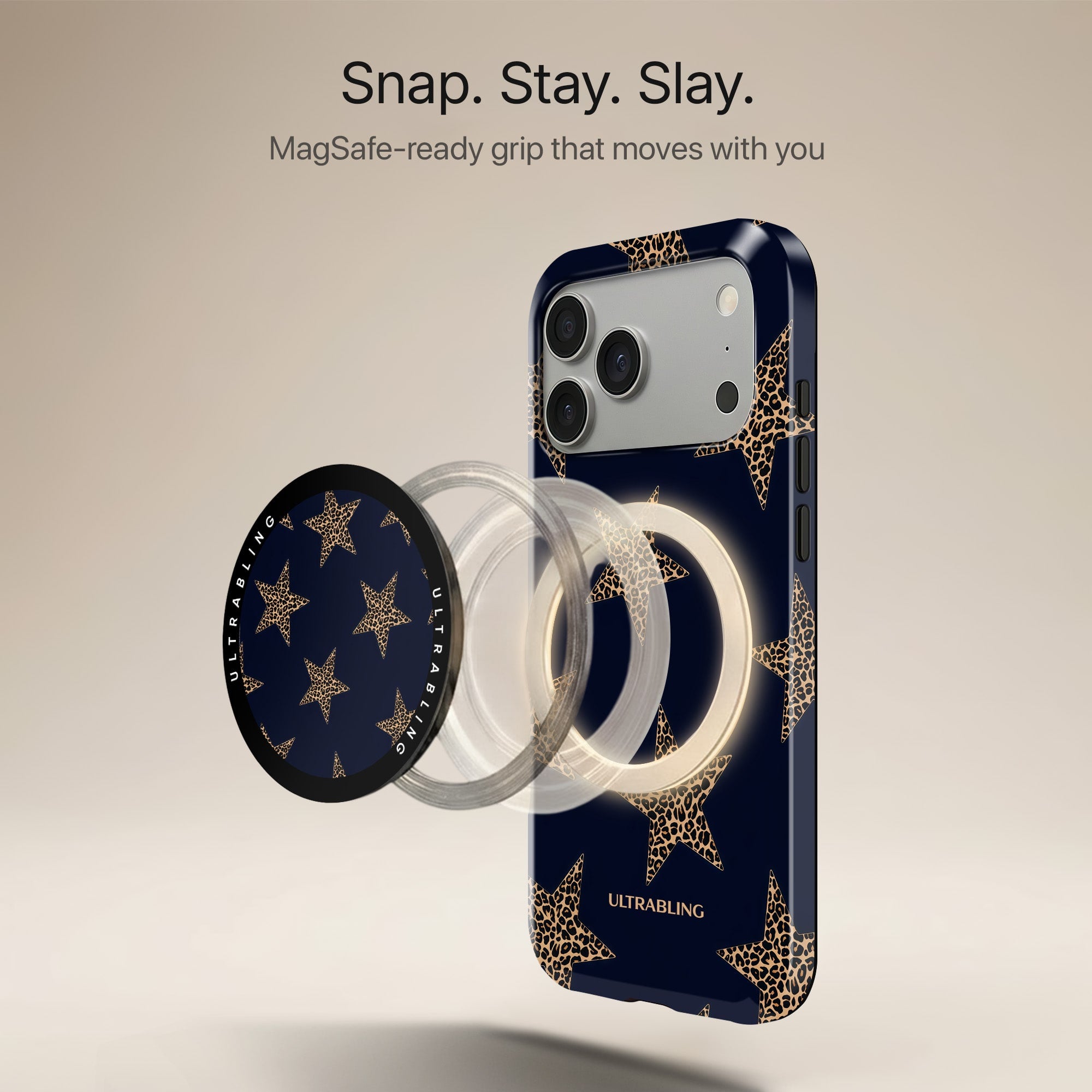 Starlit Noir - MagSafe Phone Grip