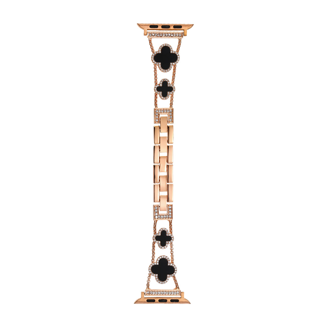 Rose Gold Clover Apple Watch Band