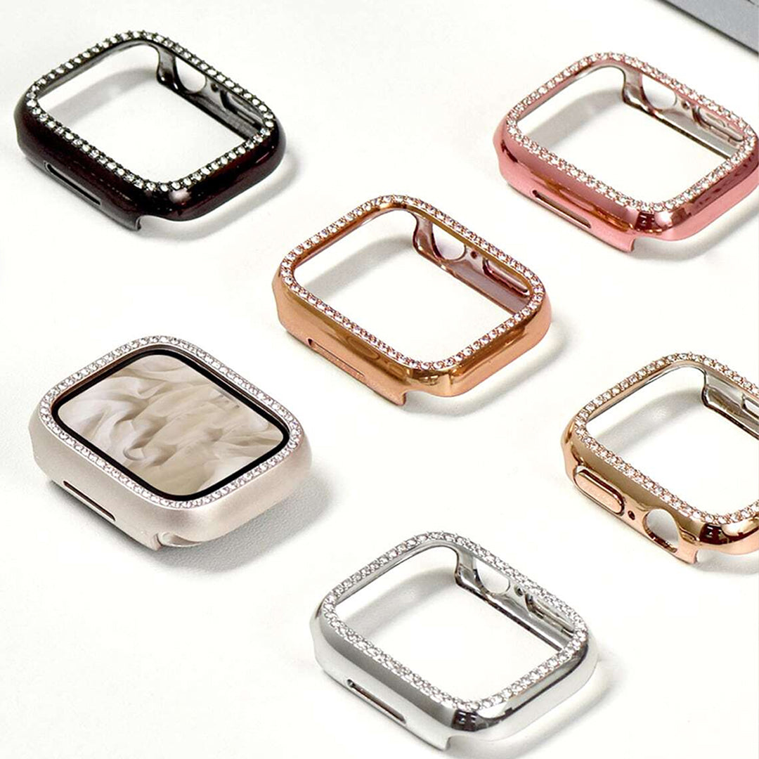 Rose Gold Single Halo Apple Watch Case