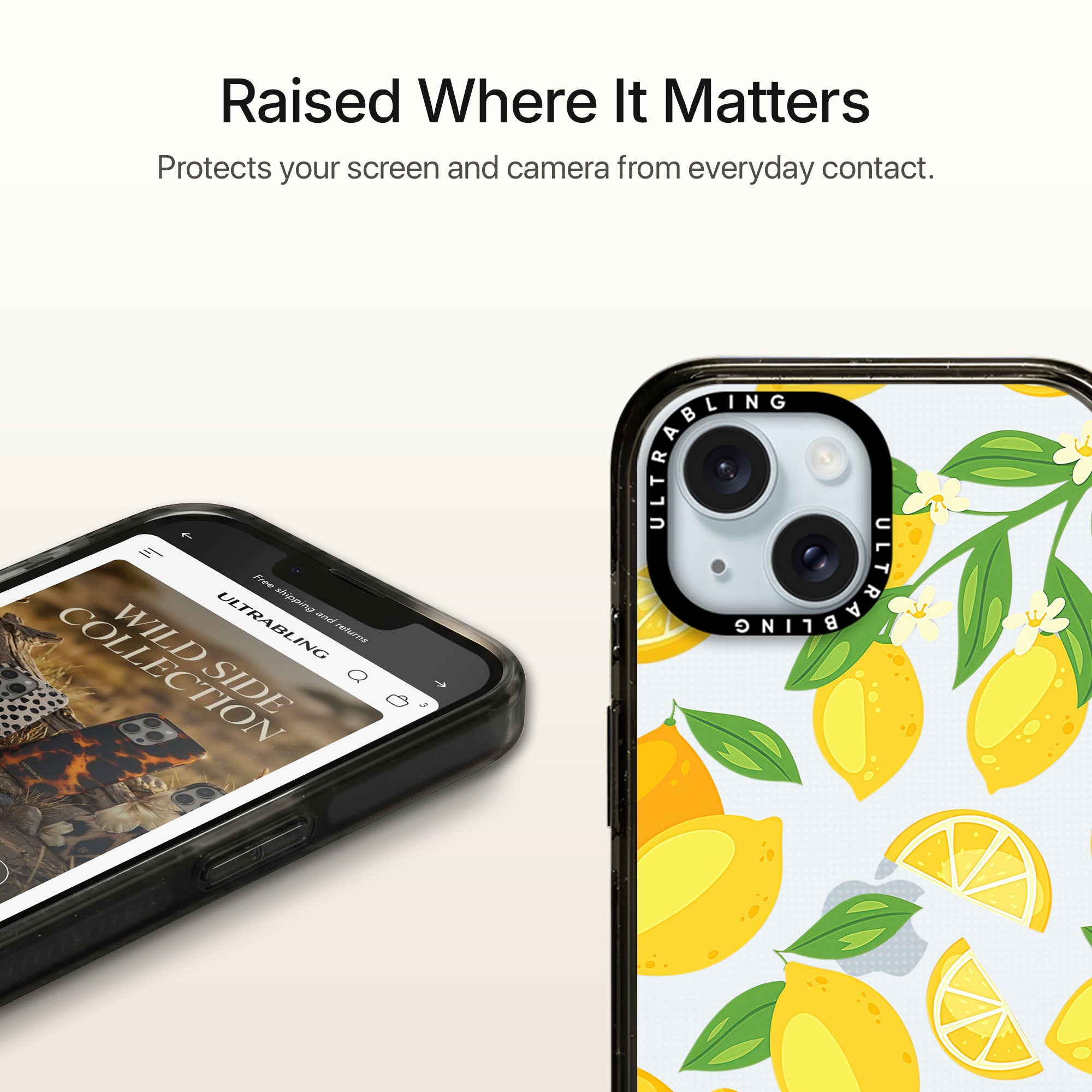 Limonata Ultrabling Aura iPhone case MagSafe compatible back view