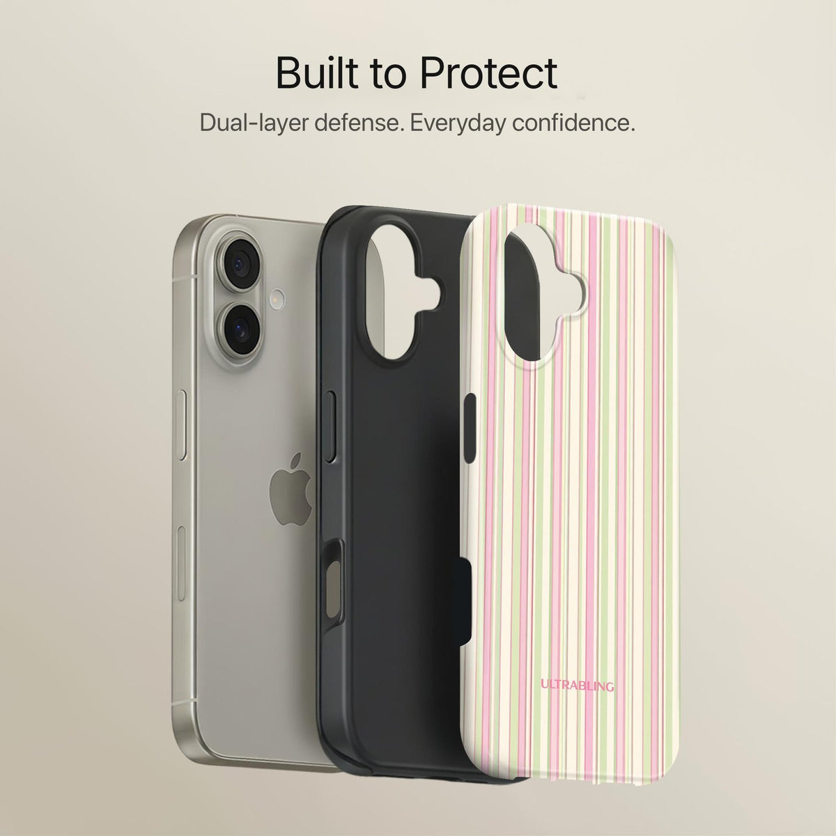 Butter Stripe - Eclipse Case