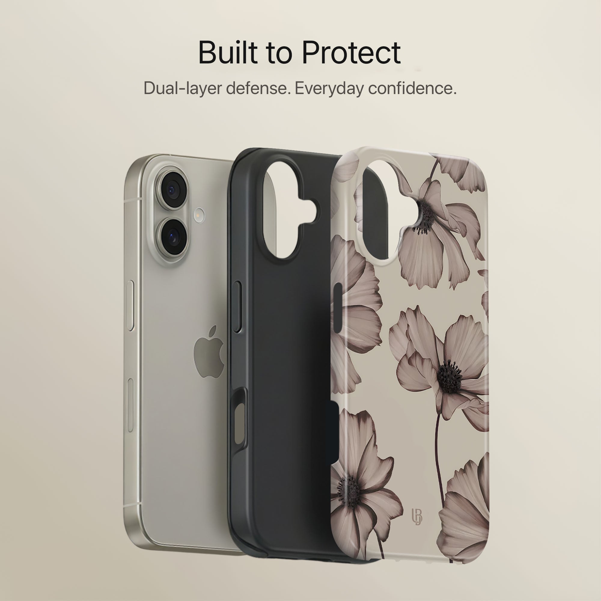 Soft Bloom Ultrabling full case mockup front view