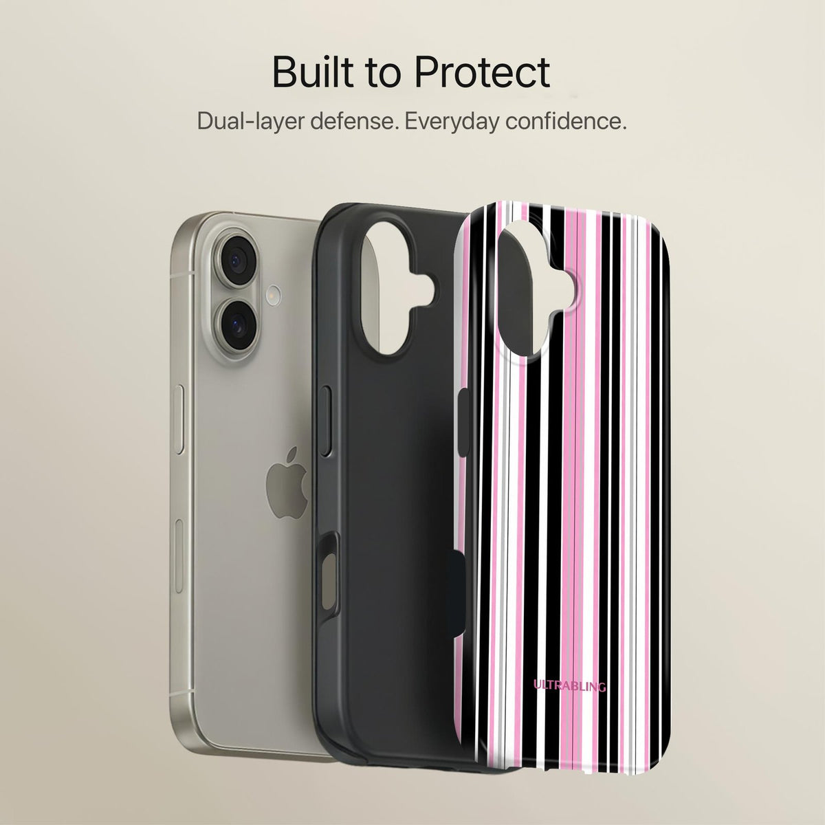 Taffy Stripe - Eclipse Case