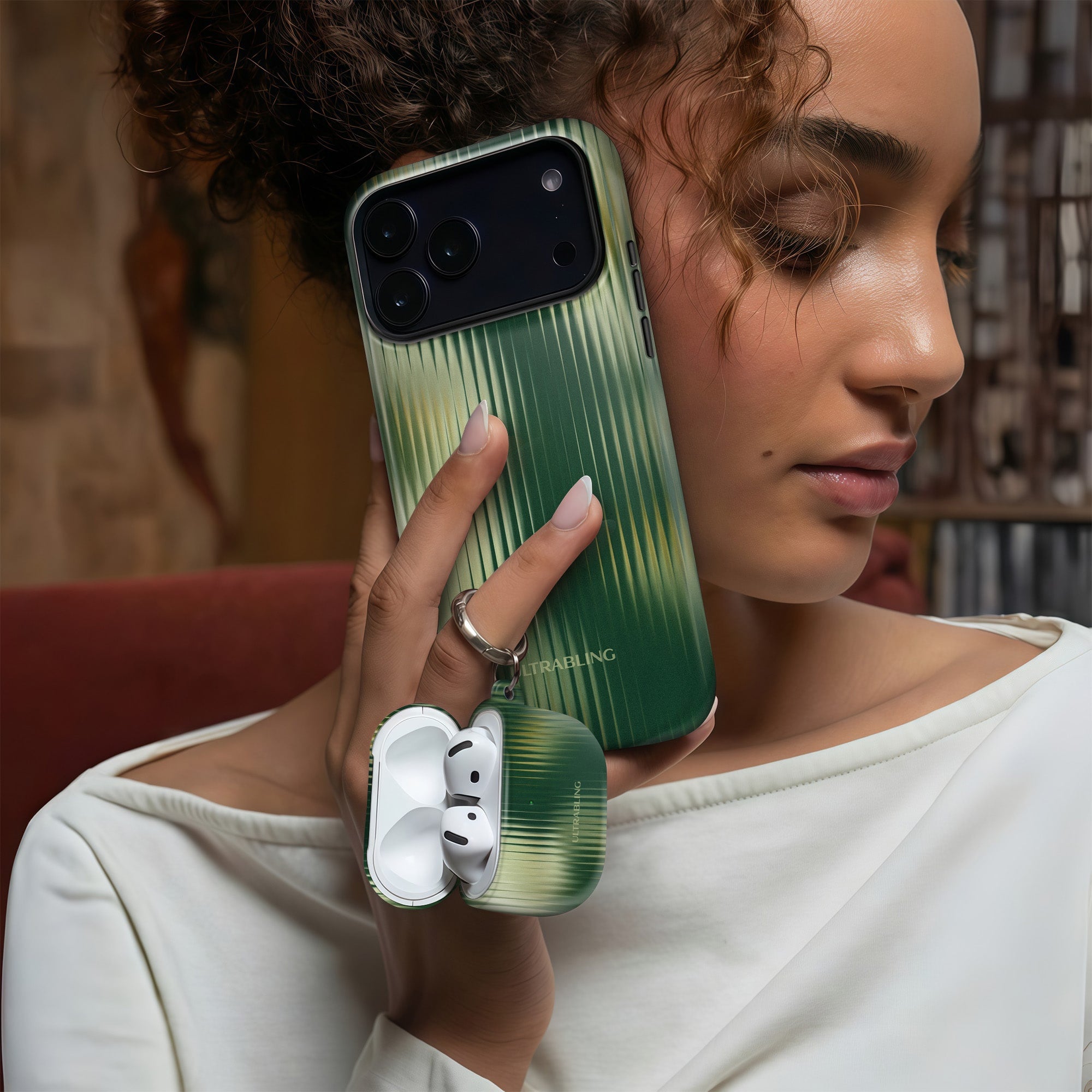 Emerald Mirage - AirPods Case