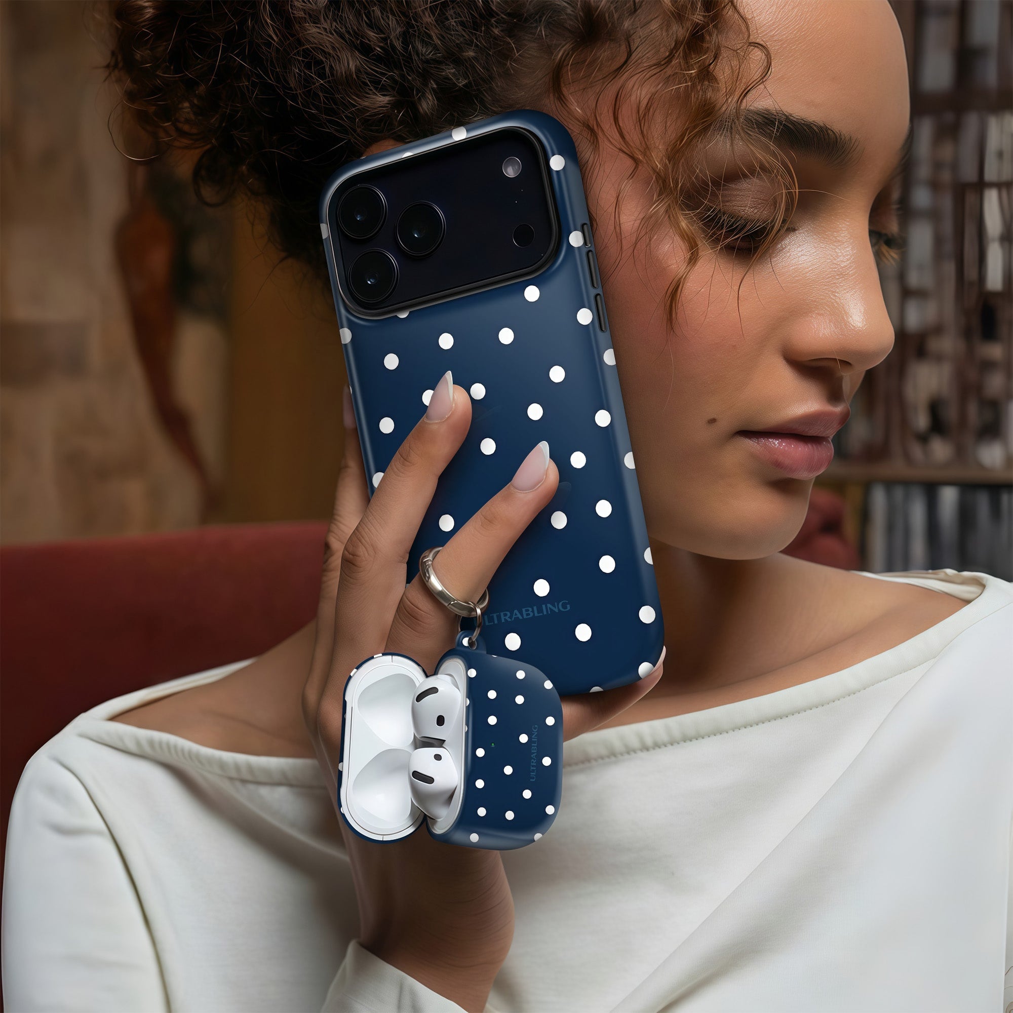 Stardust Noir - AirPods Case