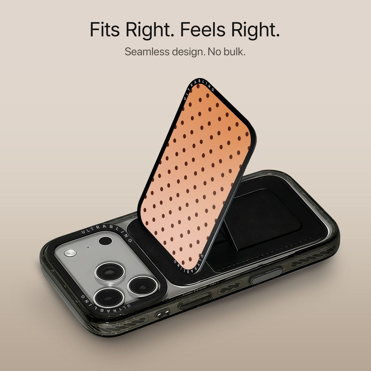 Toffee Dot - MagSafe Wallet