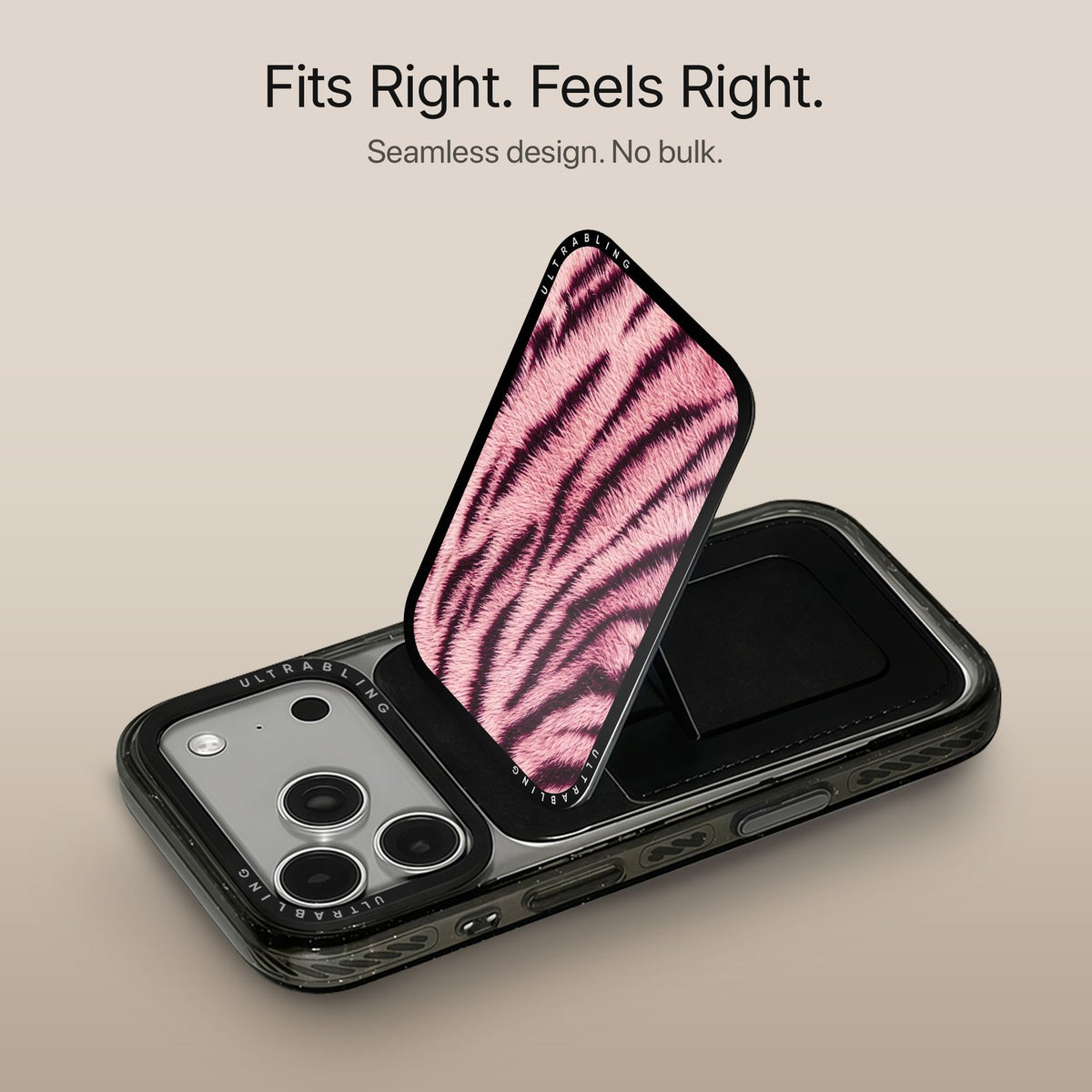 Blush Tiger - MagSafe Wallet